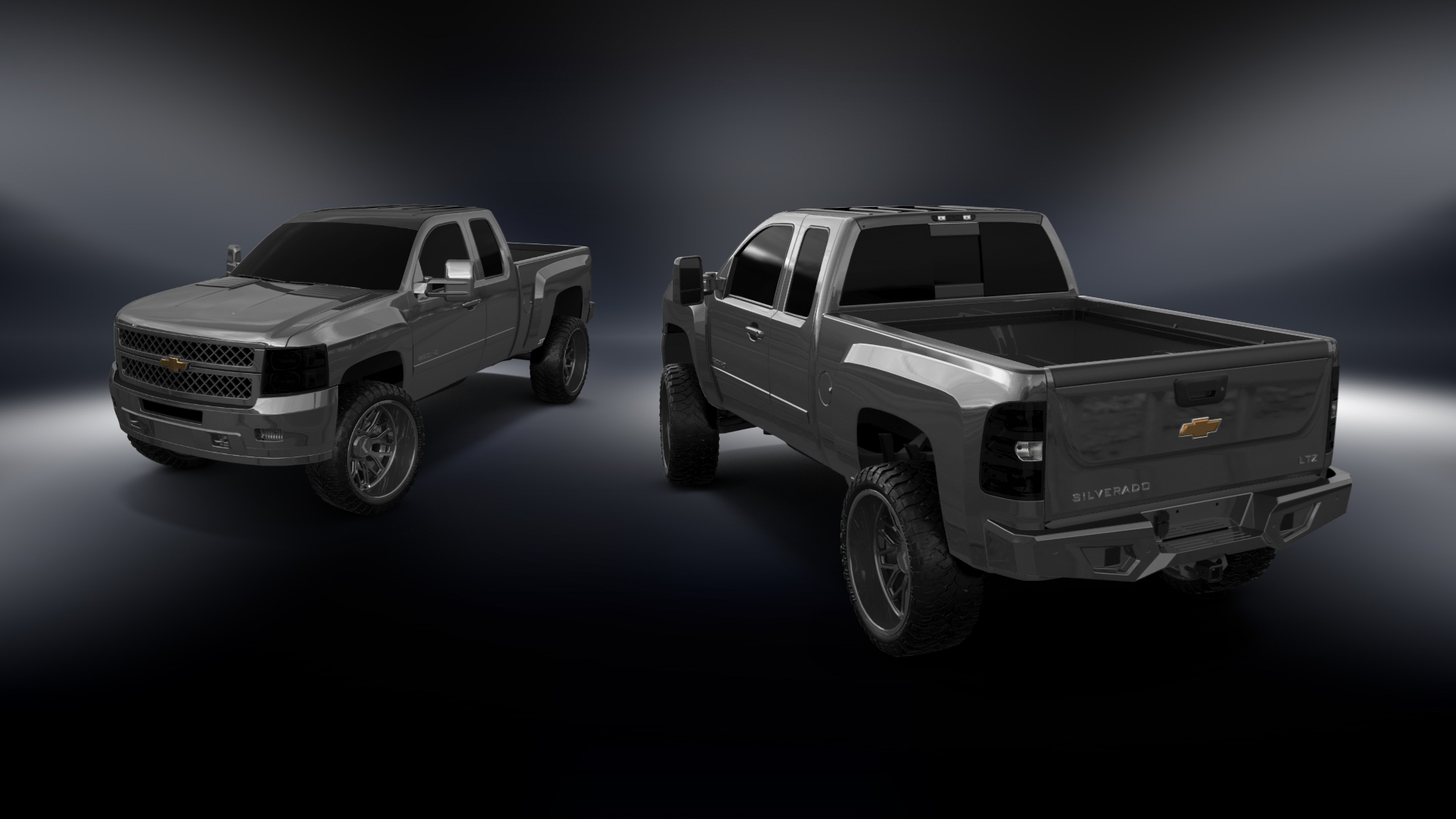 Chevrolet Silverado 2500 HD Extended Cab Pickup Truck 2007 tuning