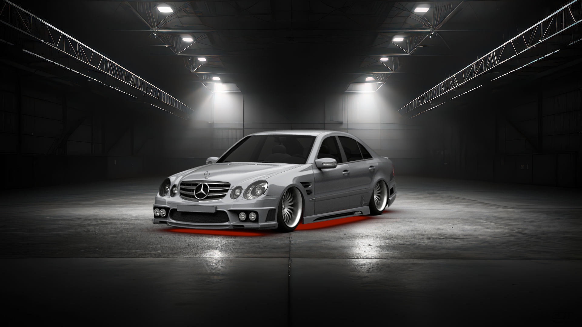Mercedes E class Sedan 2003 tuning