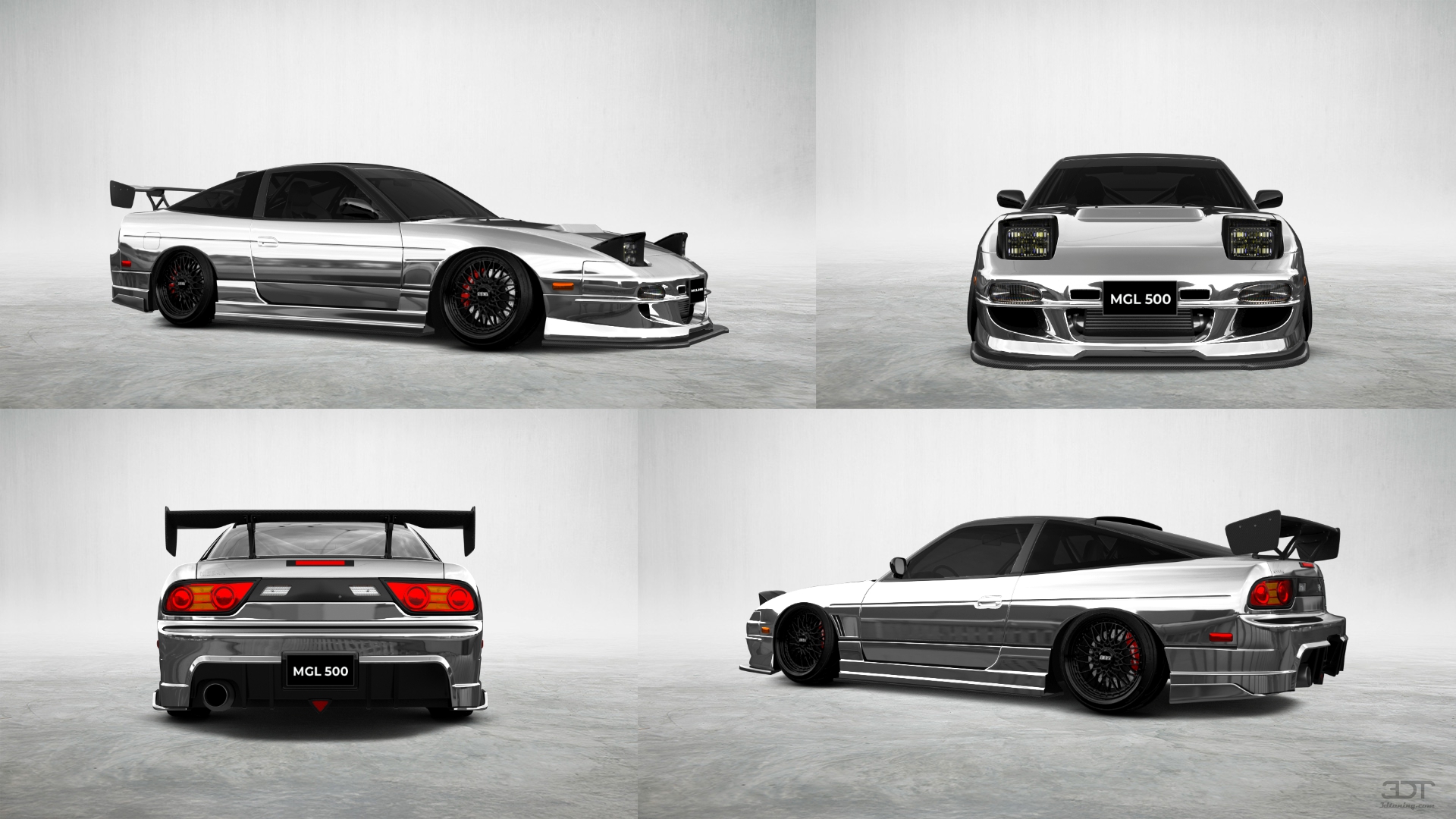 Nissan 240SX 3 Door Hatchback 1989 tuning