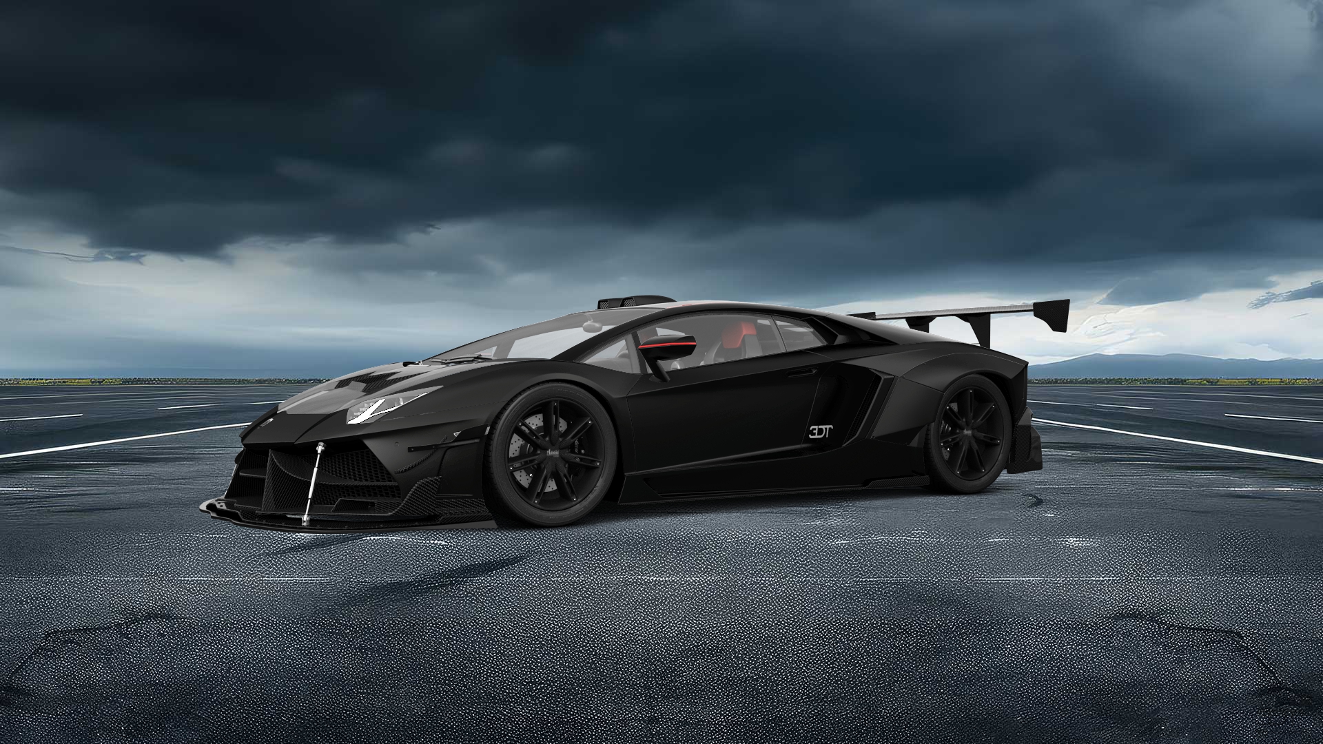 Lamborghini Aventador 2 Door Coupe 2012 tuning