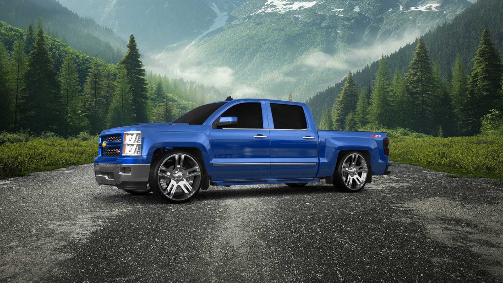 Chevrolet Silverado 1500 4 Door pickup truck 2014