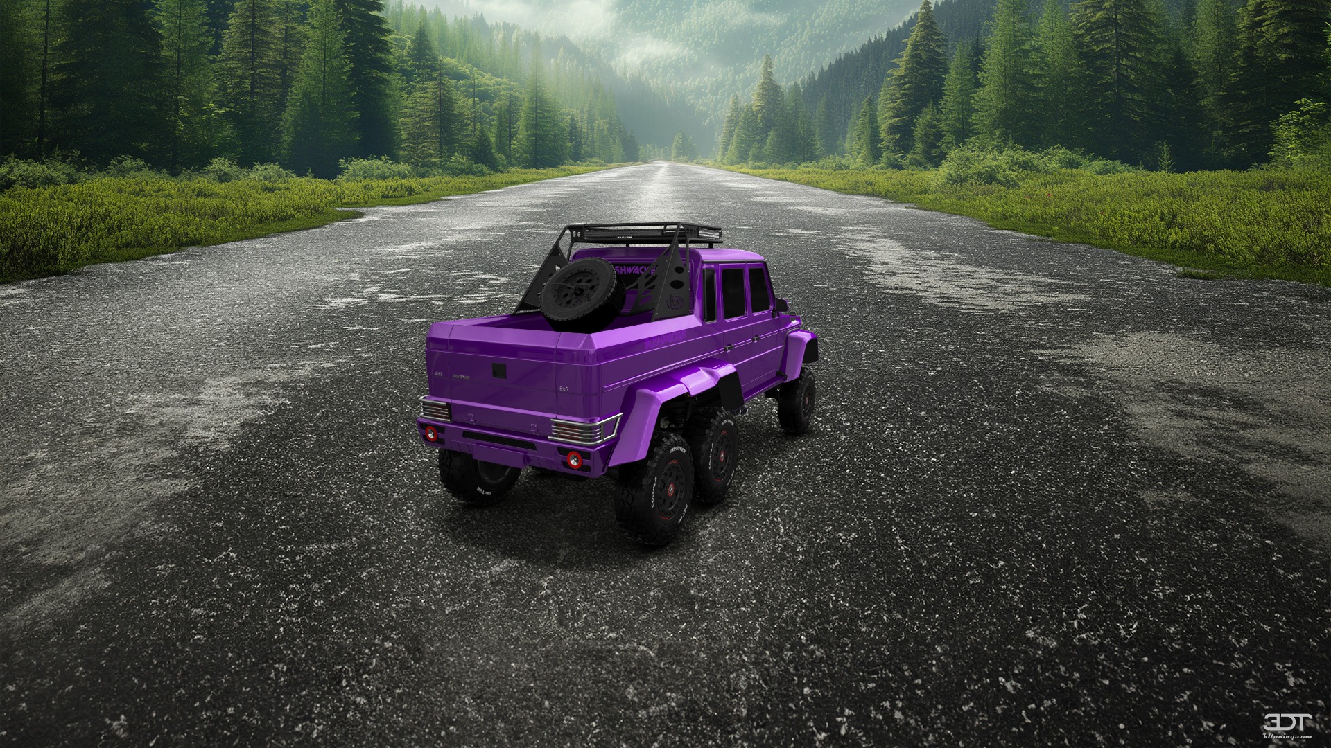 Mercedes G 63 AMG 6x6 4 Door pickup truck 2013