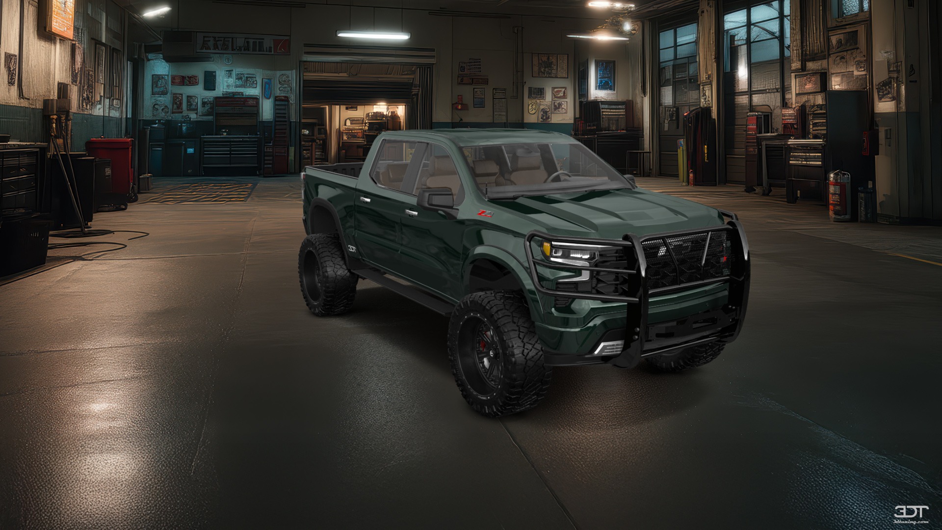Chevrolet Silverado 1500 Crew Cab 5.8 ft box 4 Door pickup truck 2023 tuning