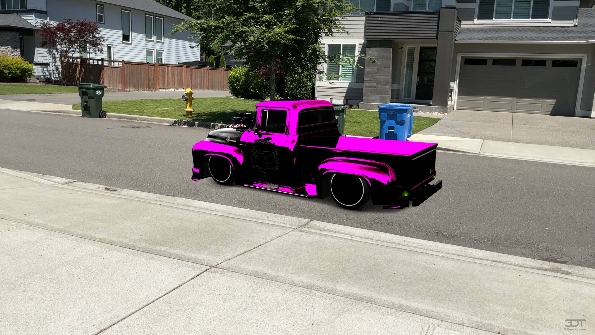 Ford F-100 2 Door truck 1956 tuning