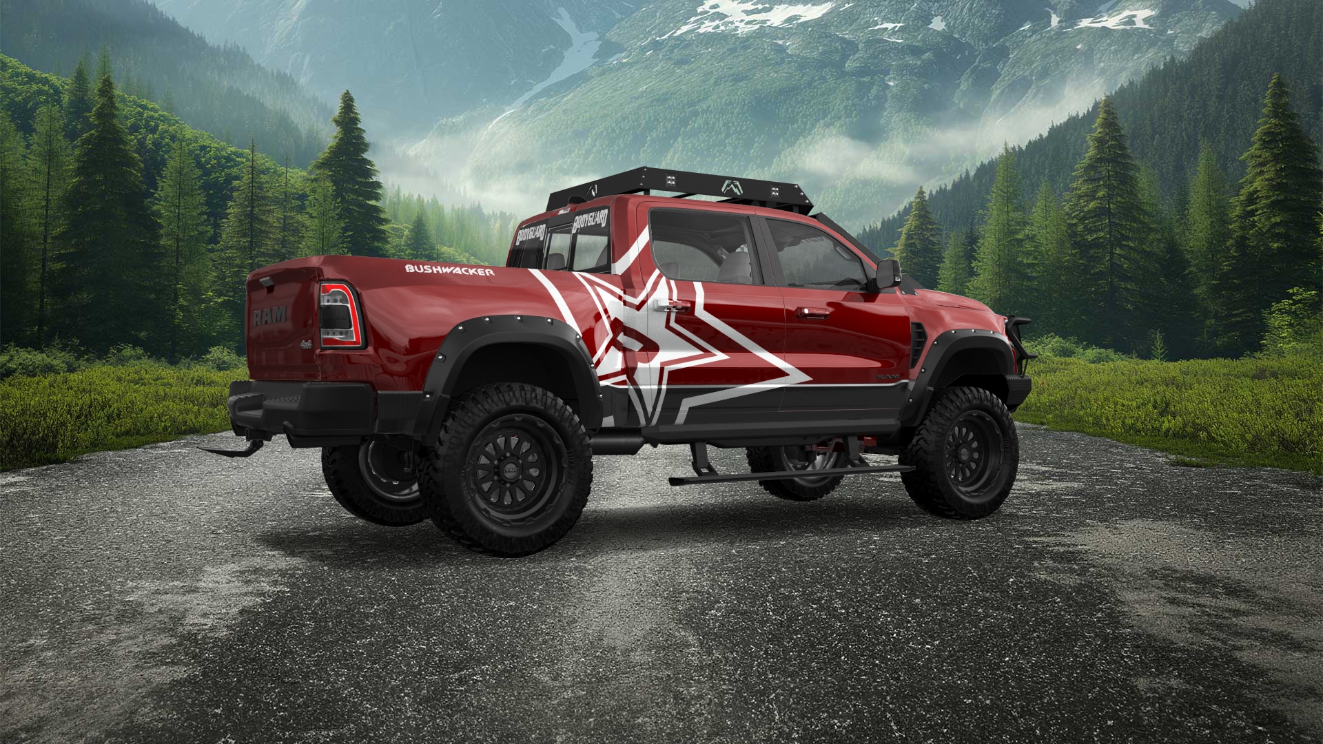 Dodge Ram 1500 TRX 4 Door pickup truck 2021