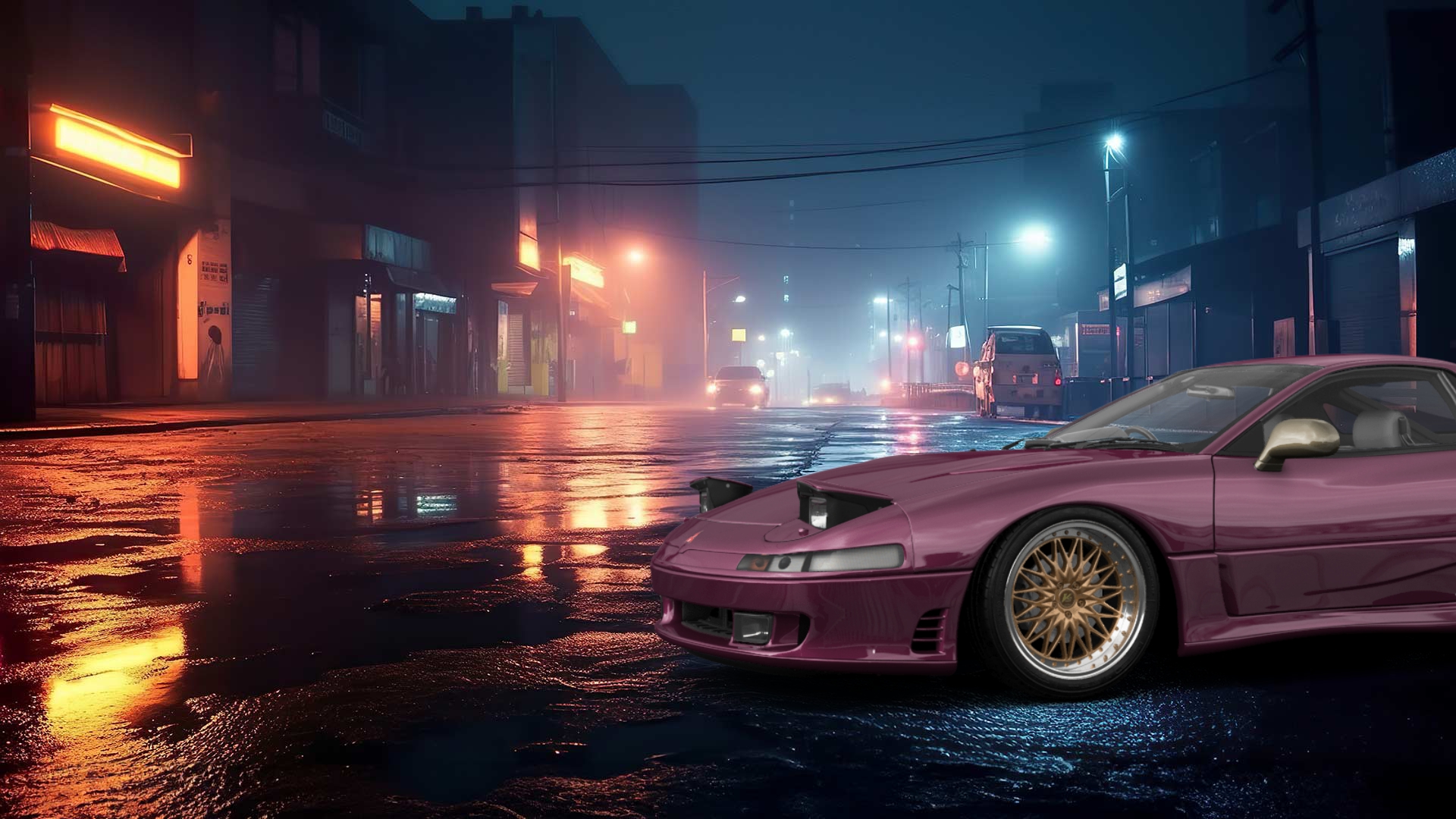 Mitsubishi 3000GT 2 Door Coupe 1991