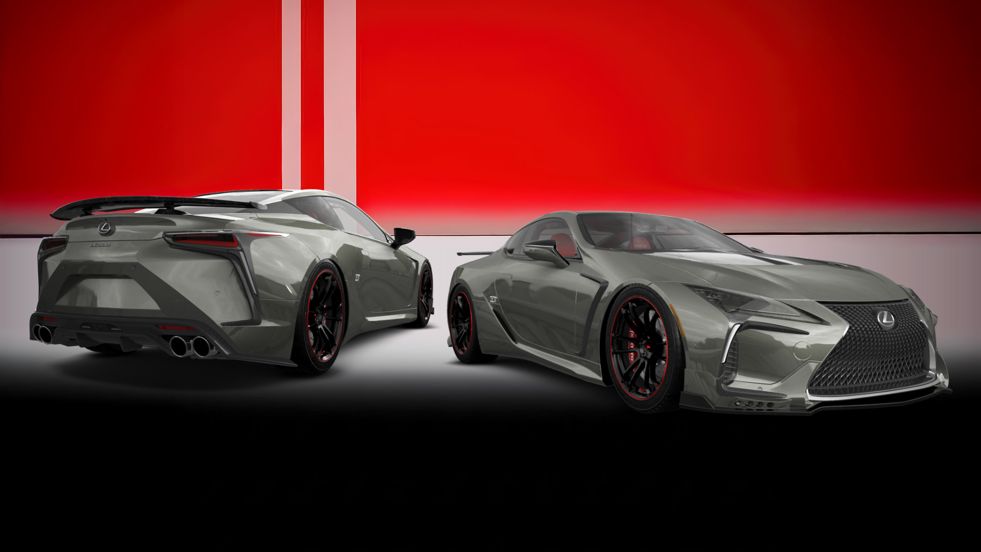 Lexus LC500 2 door fastback coupe 2017 tuning