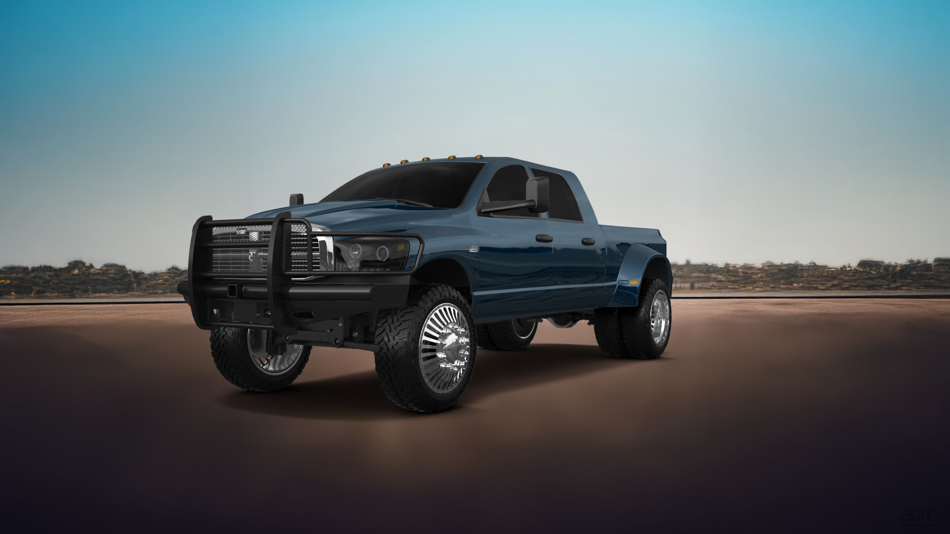 Dodge Ram 3500 Dually 4 Door pickup truck 2007