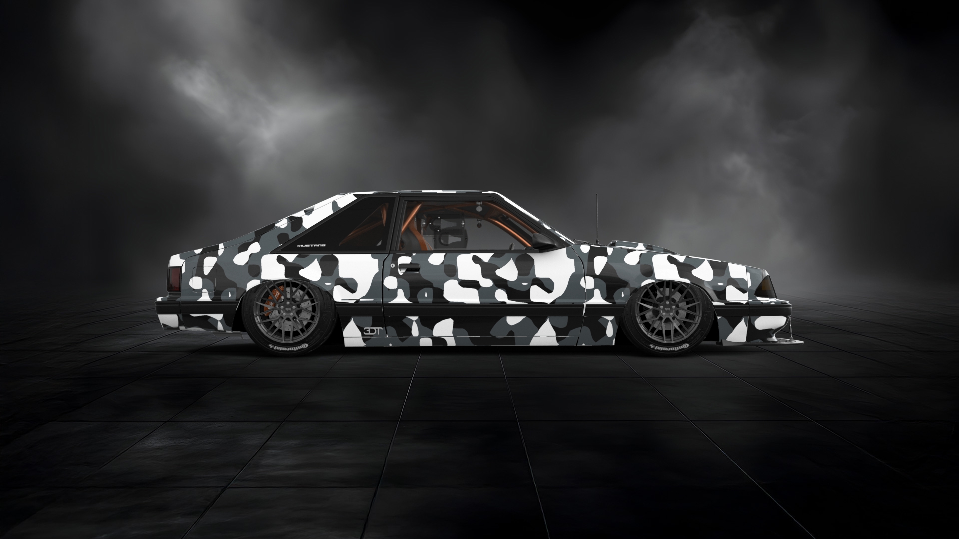 Ford Mustang 3 Door Hatchback 1988 tuning