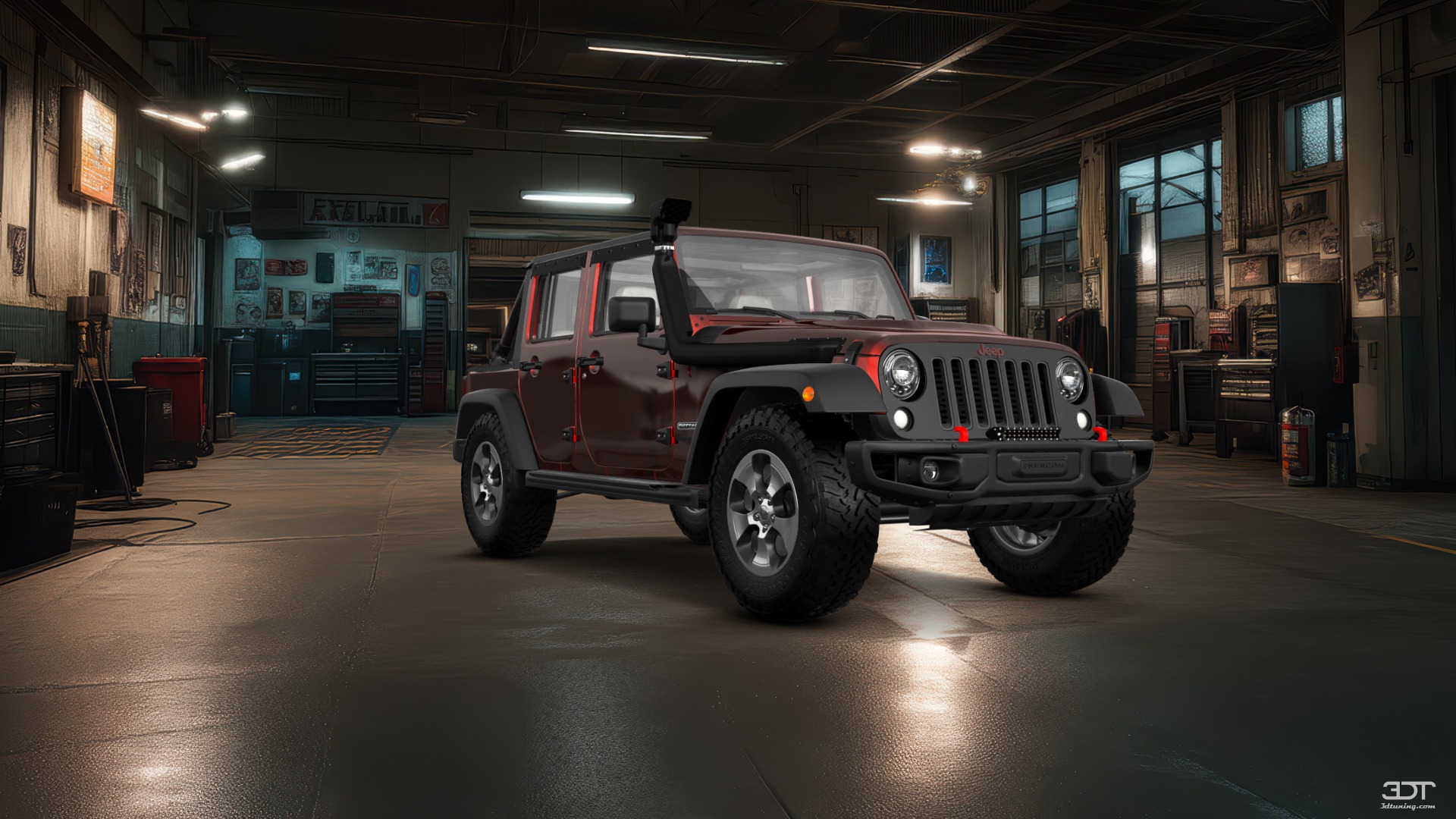 Tuning Jeep Wrangler Unlimited JK Rubicon Recon 4 Door SUV 2017