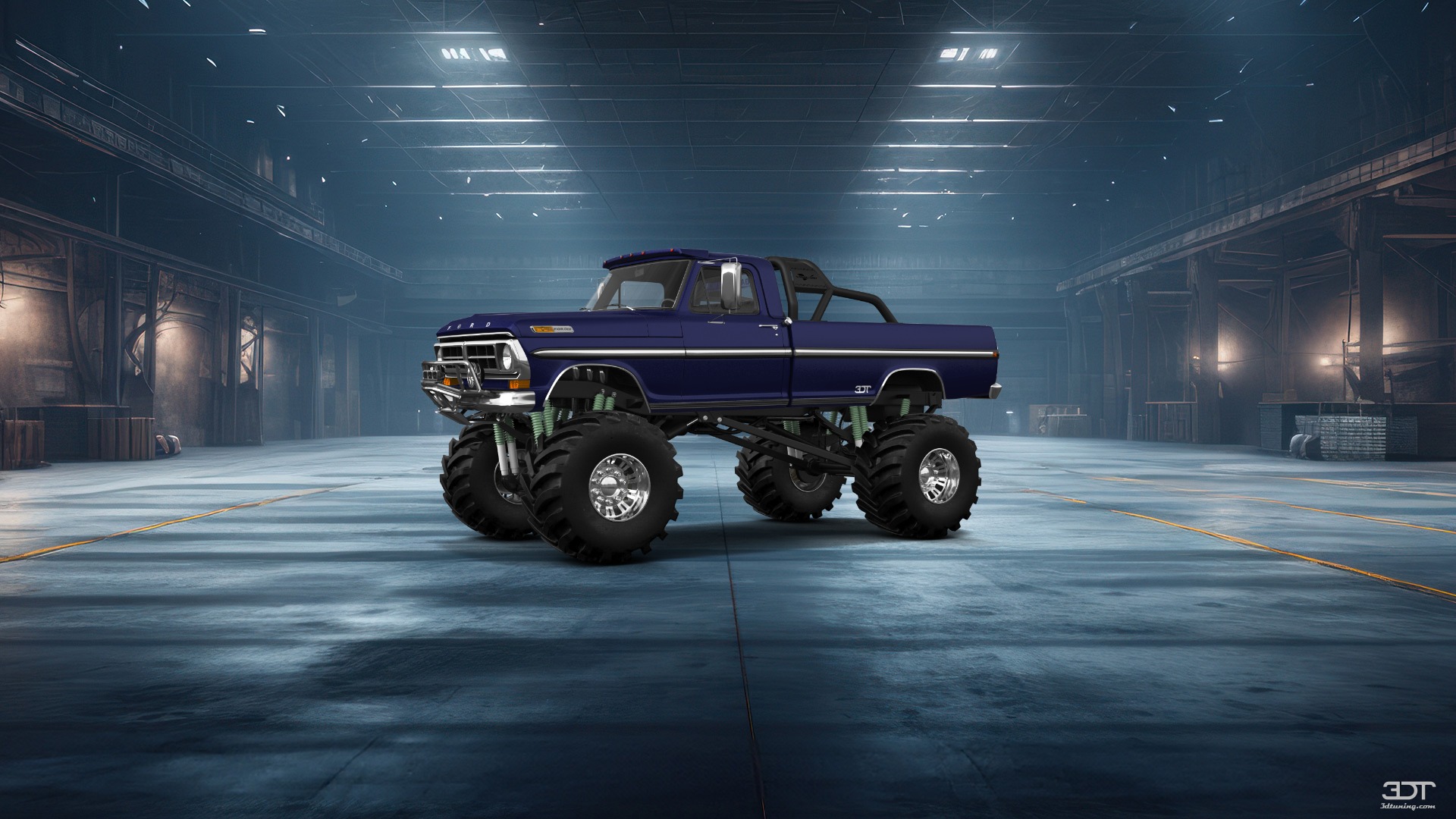 Ford F-250 2 Door pickup truck 1971 tuning