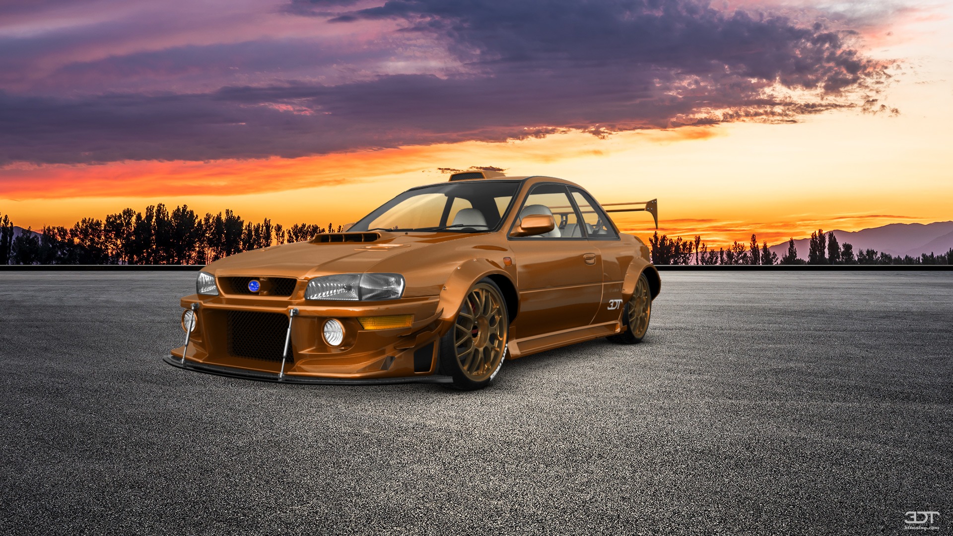 Subaru Impreza WRX STI 22B 2 Door Coupe 2000
