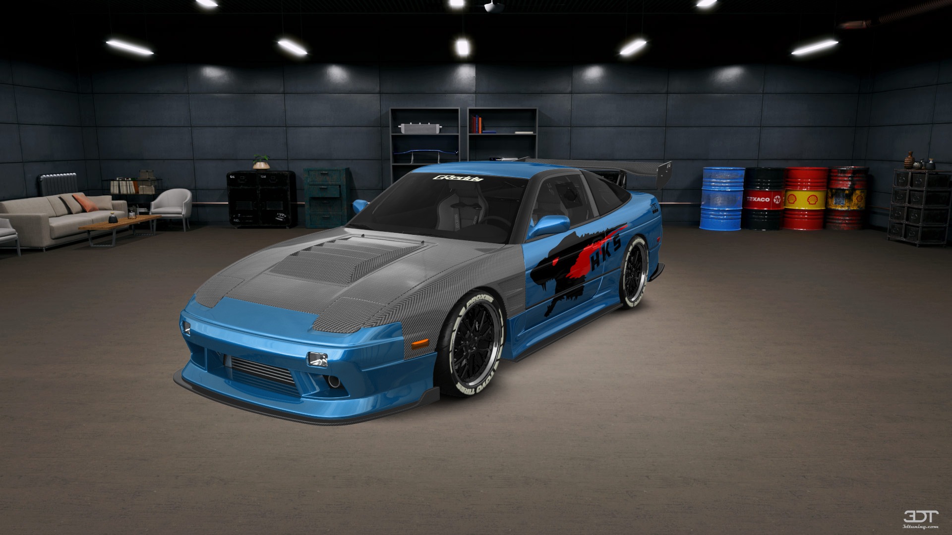 Nissan 240SX 3 Door Hatchback 1989 tuning