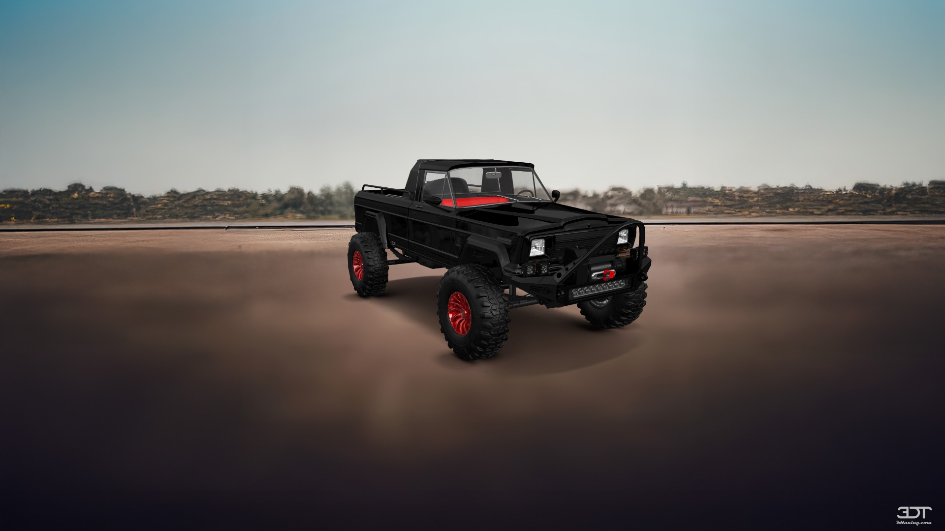 Jeep Gladiator SJ 2 Door pickup truck 1988 tuning