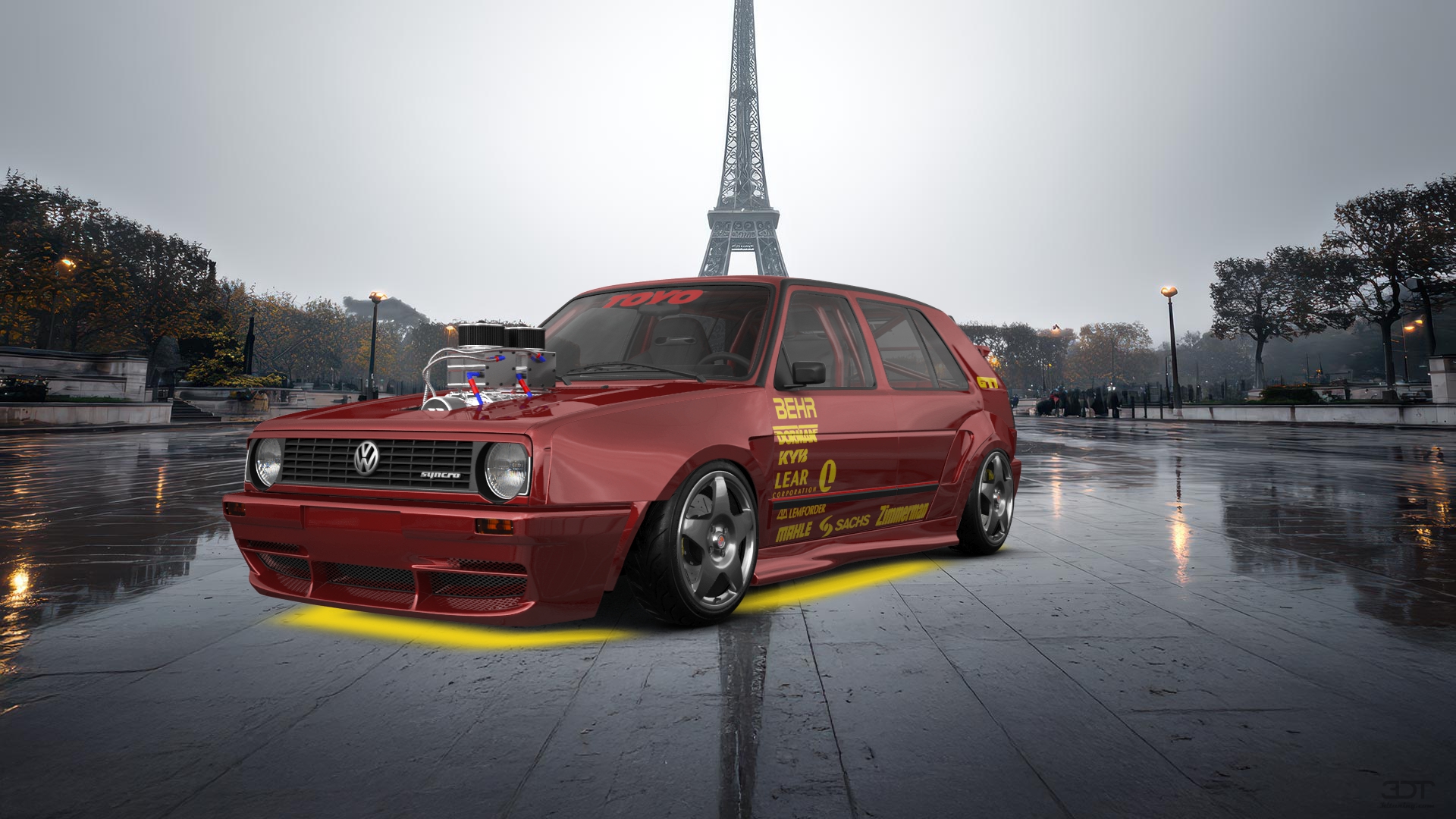 Volkswagen Golf Mk2 5 Door Hatchback 1983 tuning