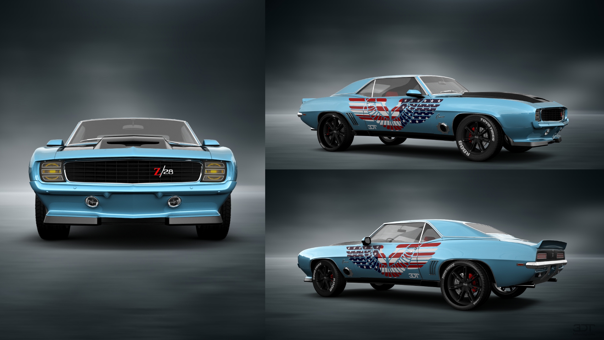 Chevrolet Camaro SS 2 Door Hardtop 1969 tuning
