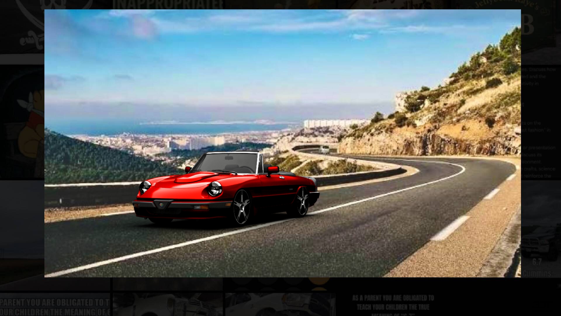 Alfa Romeo Spider Convertible 1983 tuning