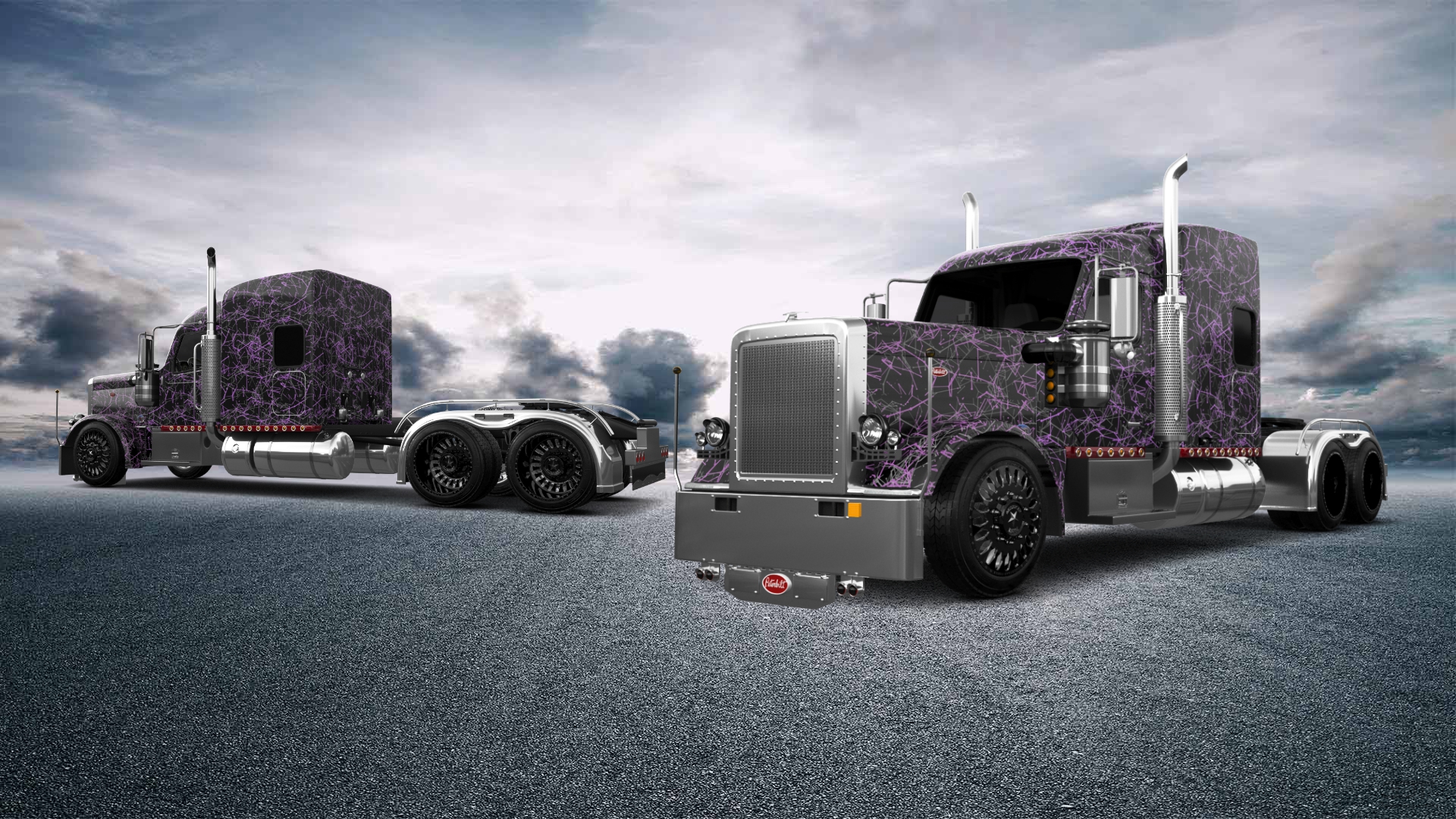 Peterbilt 589 Sleeper Cab Truck 2024 tuning