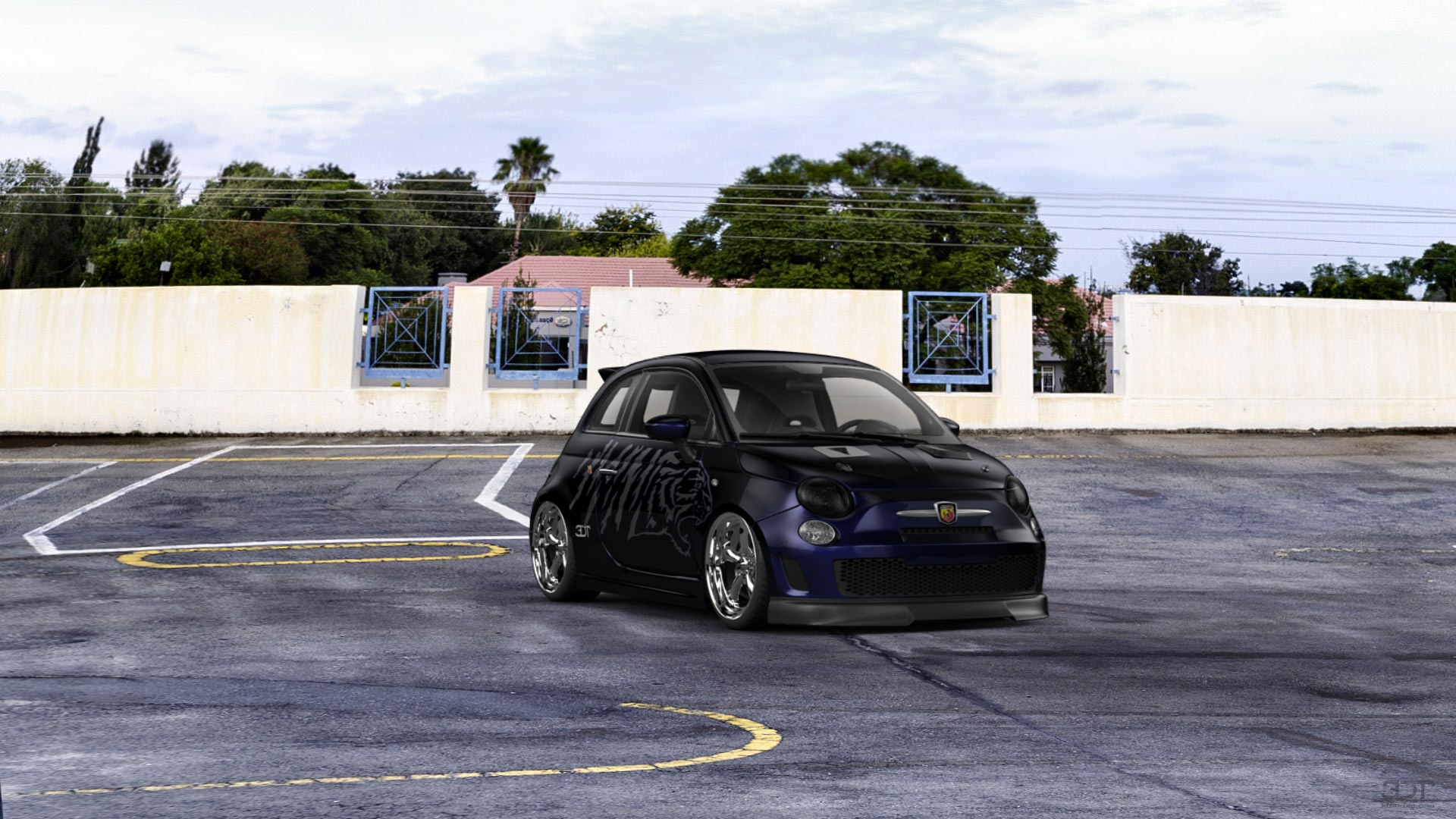 Fiat 500 Abarth 3 Door 2010 tuning