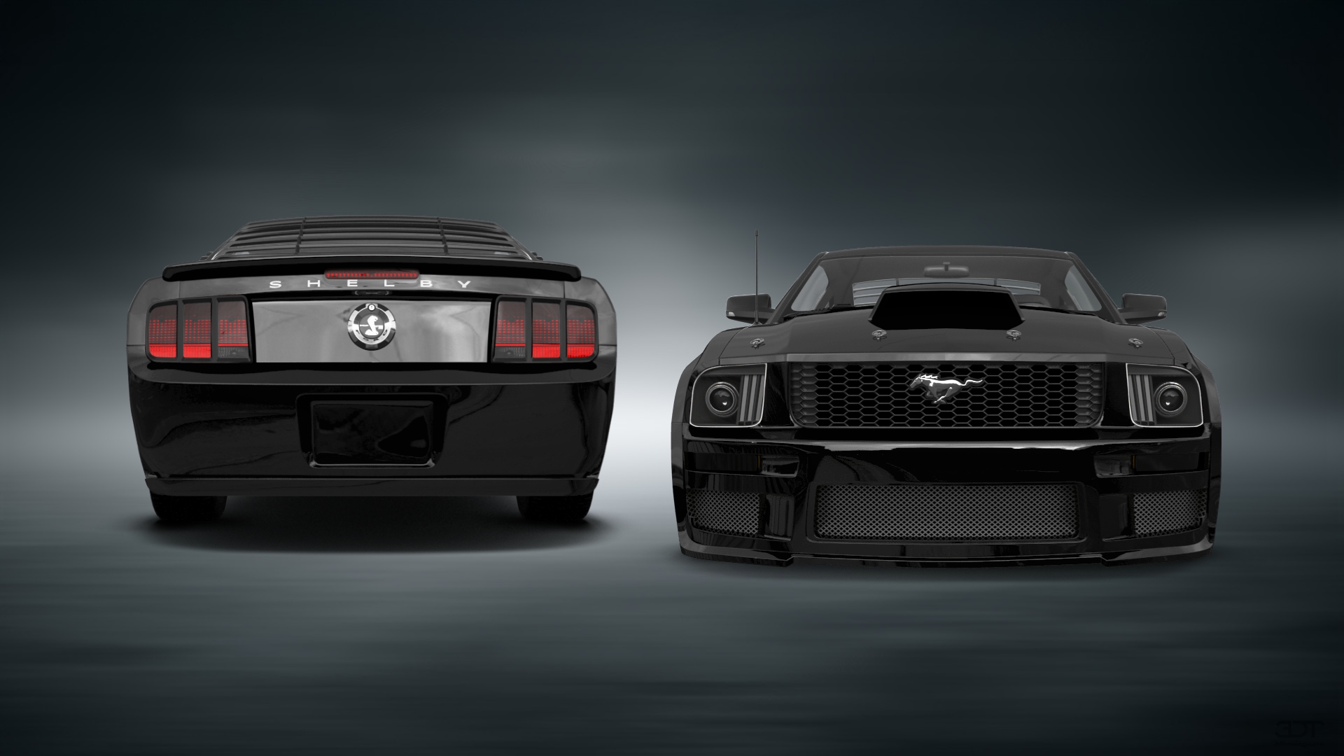 Ford Mustang 2 Door Coupe 2006 tuning