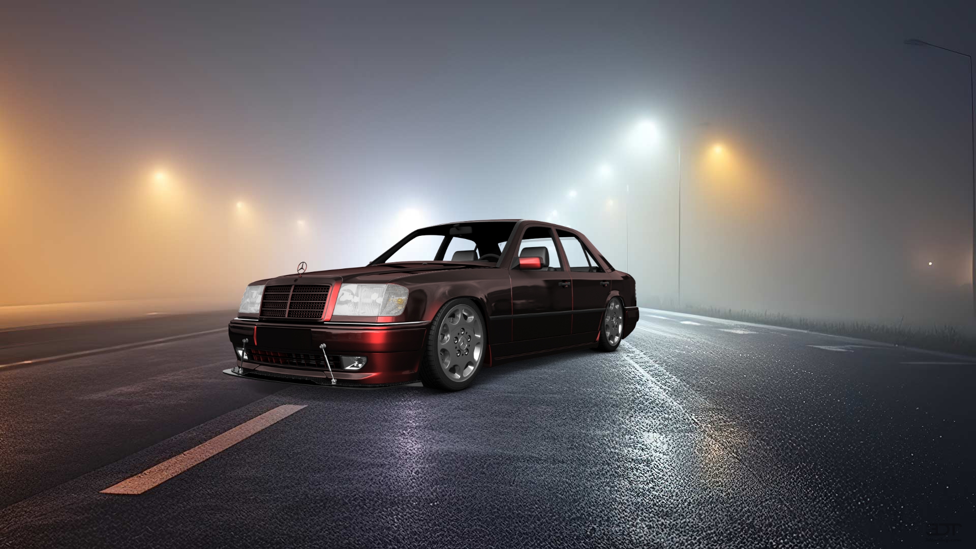 Mercedes E-Class Sedan 1984 tuning