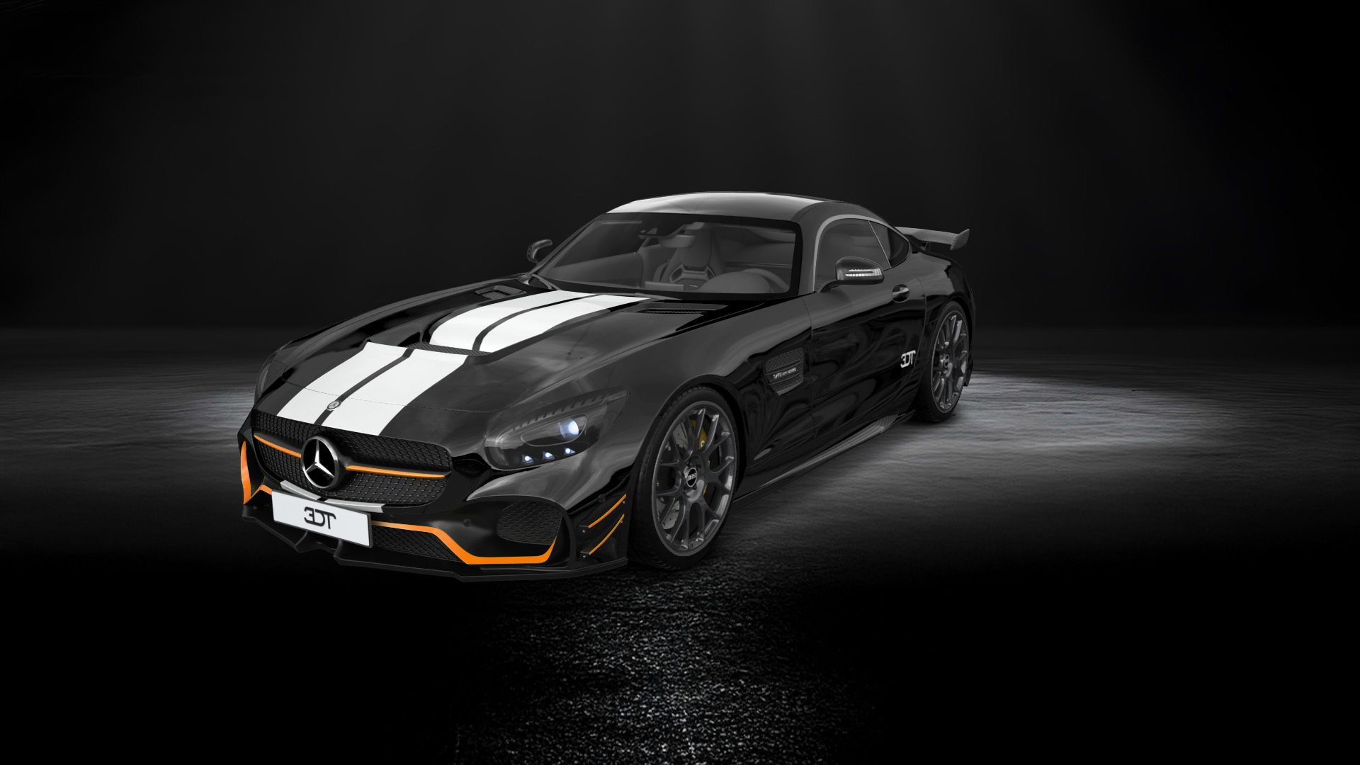 Mercedes AMG GT 2 door fastback coupe 2015