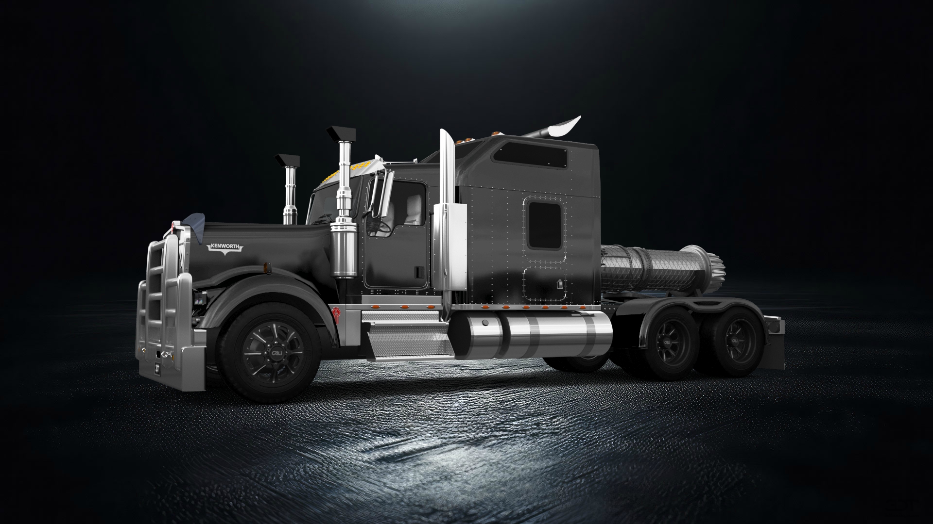 Kenworth W900 Sleeper Cab Truck 2015