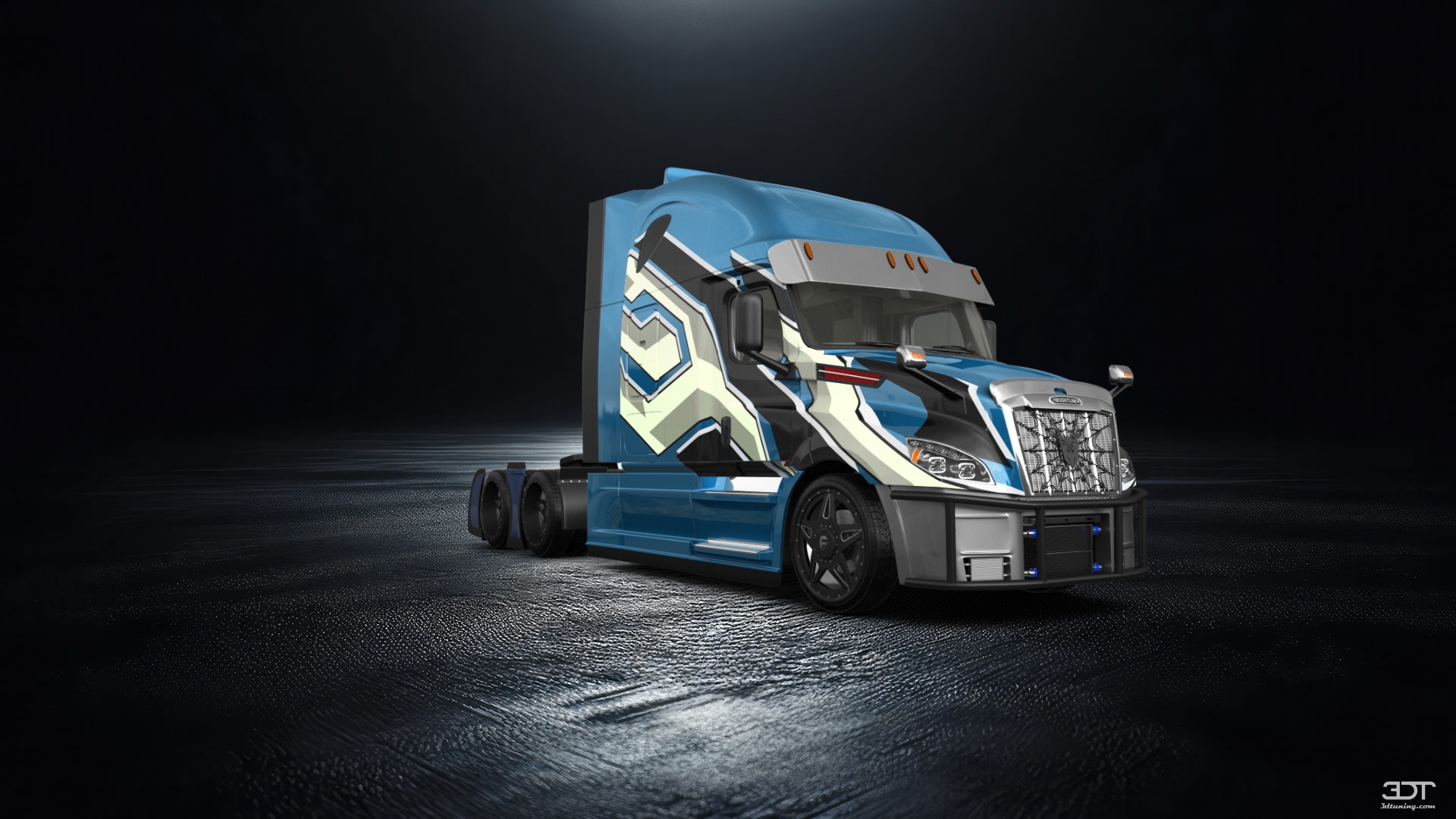 Freightliner Cascadia Sleeper Cab Truck 2018 tuning