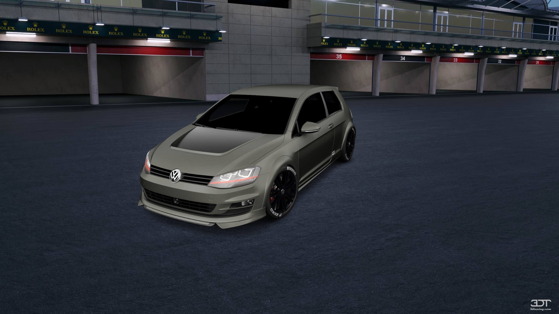 Volkswagen Golf 7 3 Door Hatchback 2013 tuning