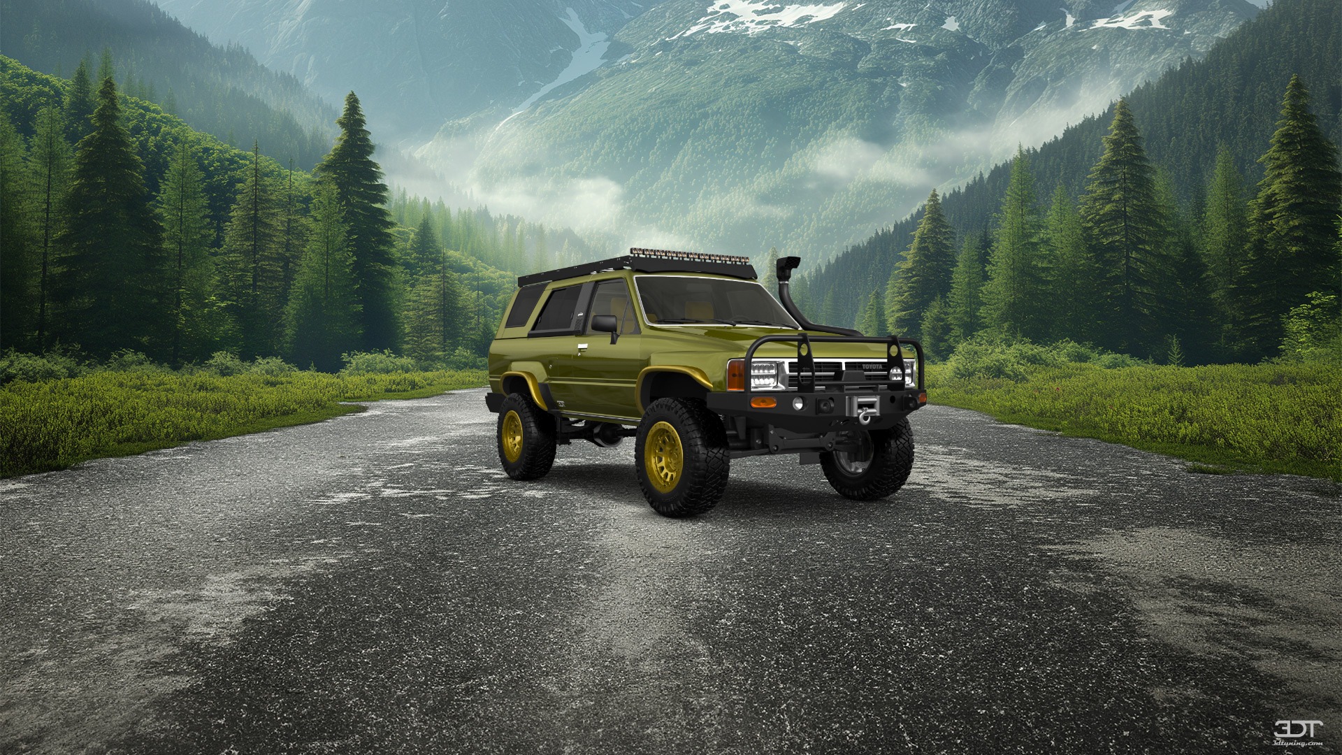 Tuning Toyota 4Runner 3 Door SUV 1984