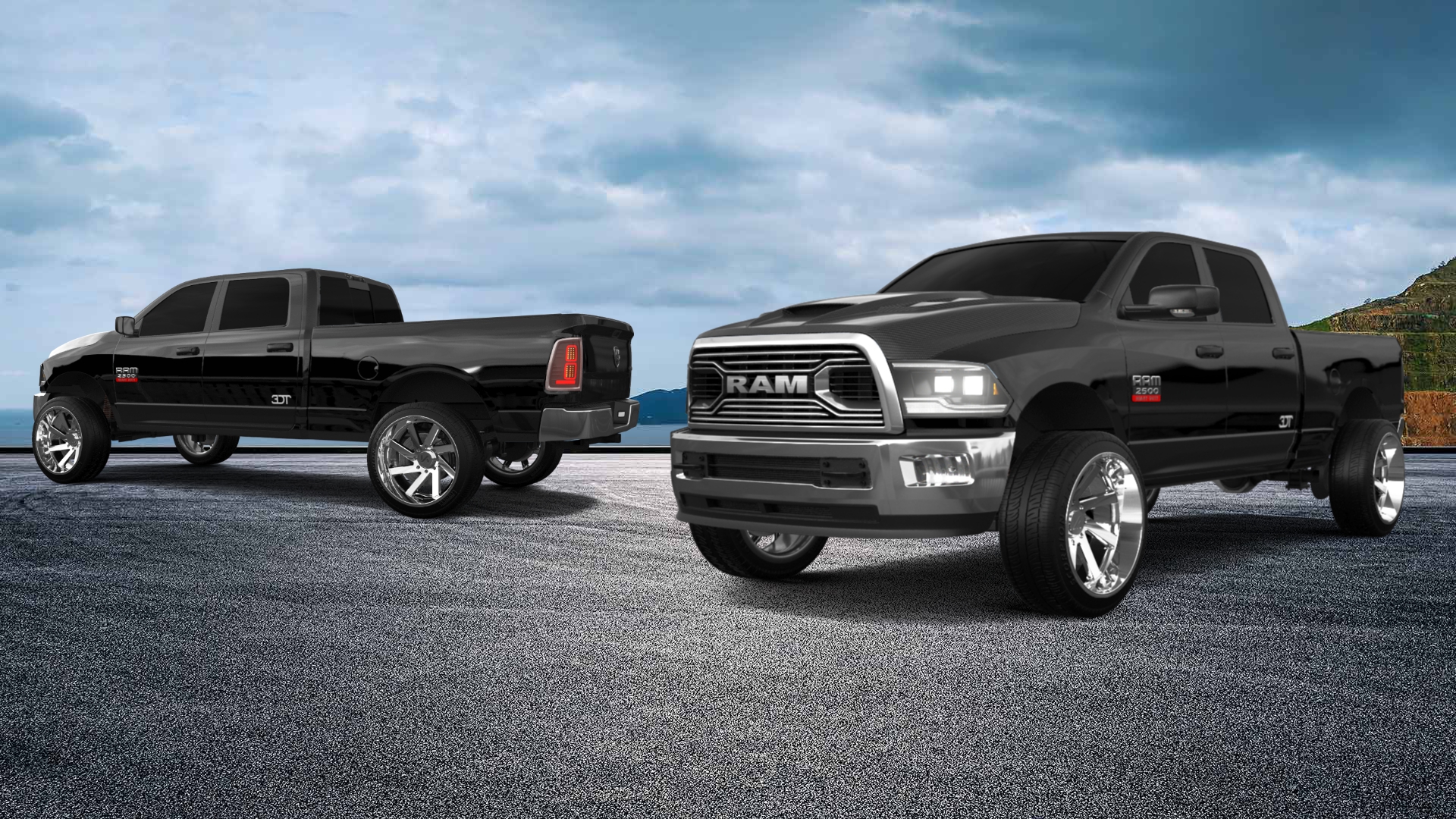Dodge Ram 2500 4 Door Truck 2014