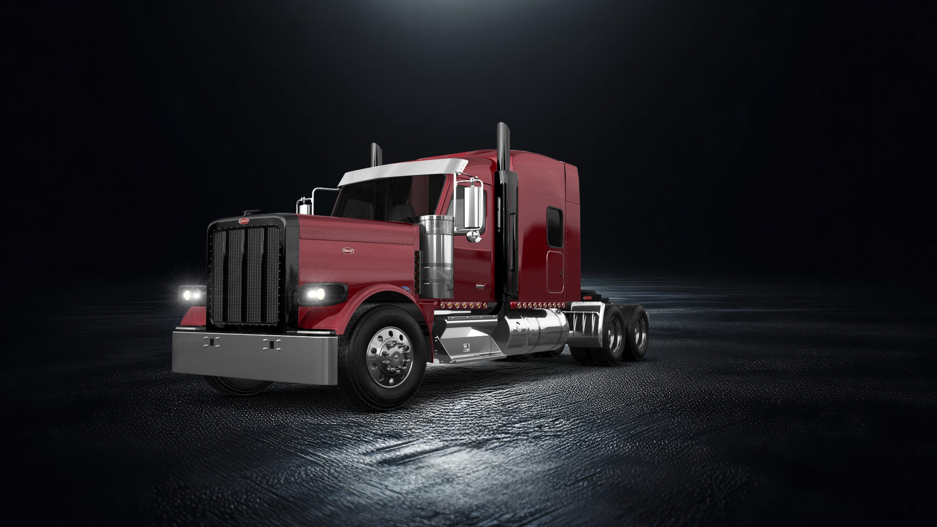 Peterbilt 589 Sleeper Cab Truck 2024 tuning
