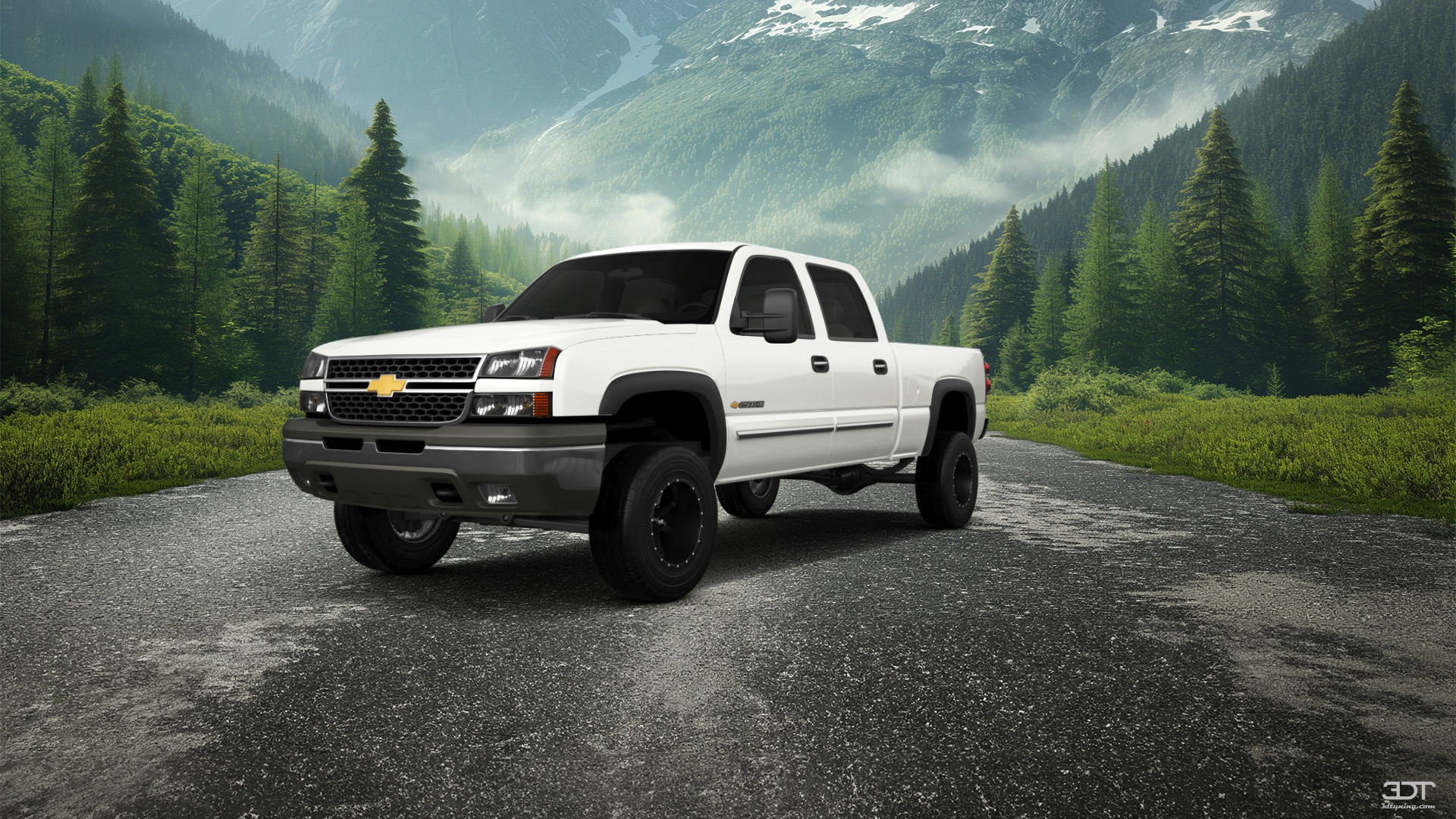 Chevrolet Silverado 2500 HD Long Box 4 Door pickup truck 2002