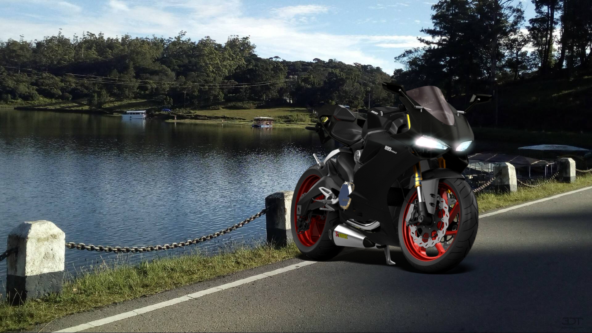 Ducati 899 Panigale Sport Bike 2015 Images