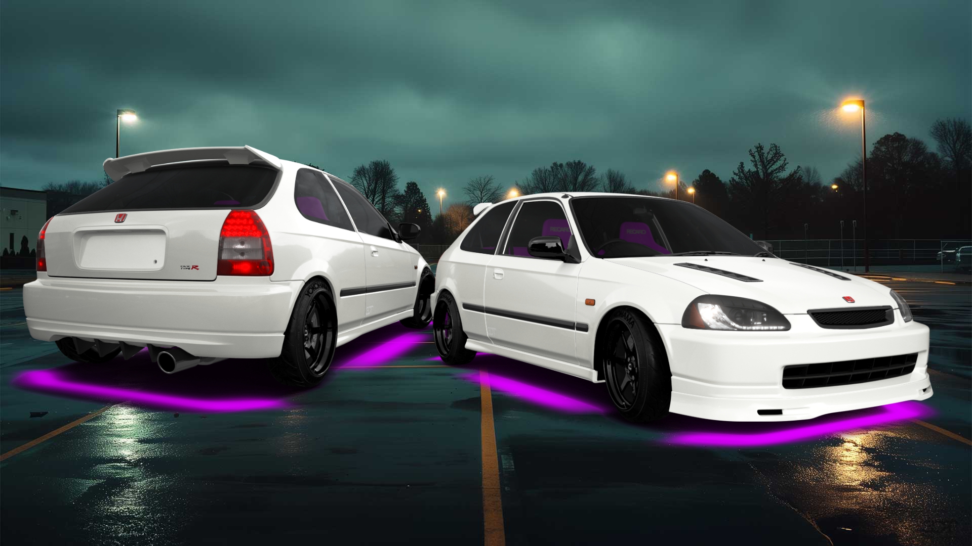 Honda Civic 3 Door Hatchback 1997 tuning