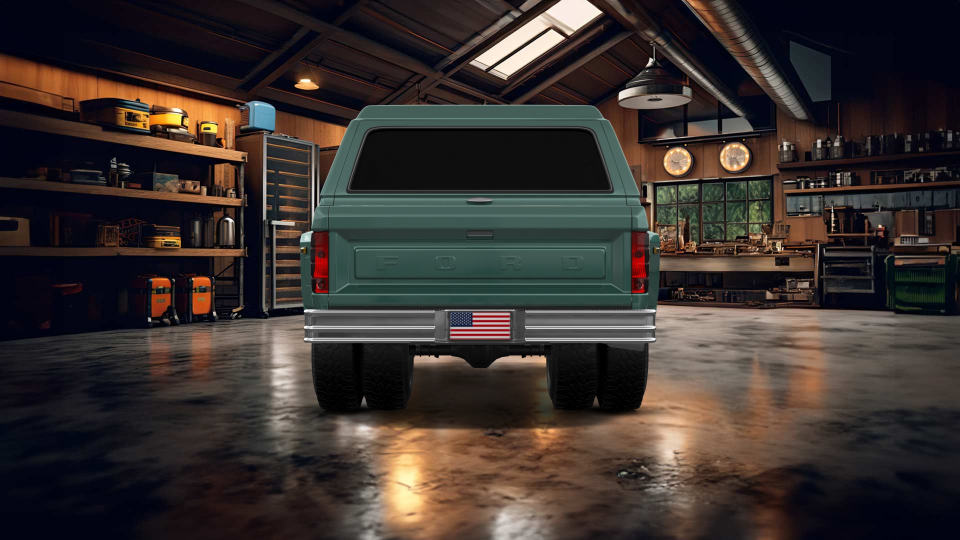 Ford F-350 Dually Regular Cab 2 Door pickup truck 1980