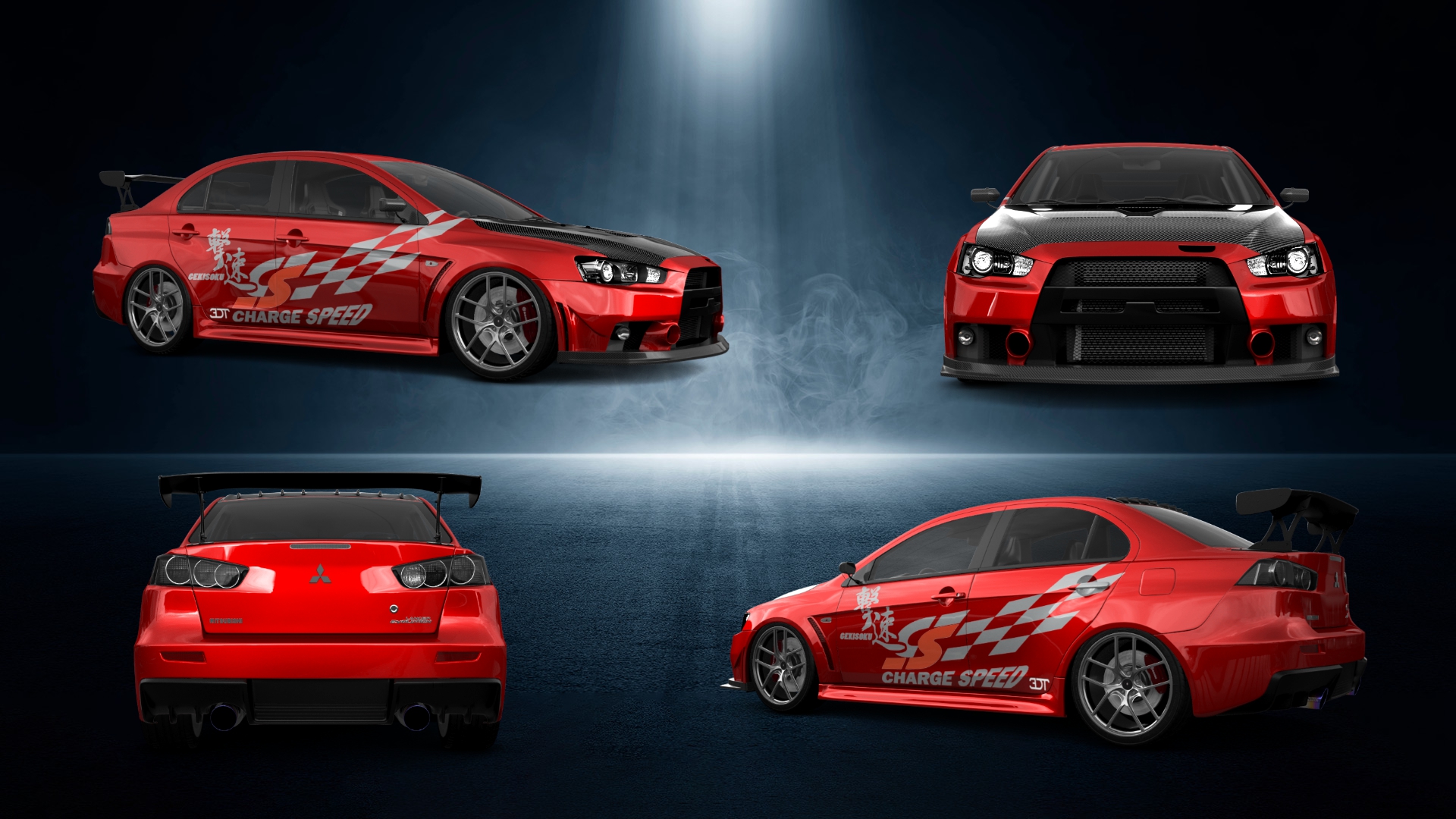 Mitsubishi Lancer Evolution X Sedan 2008 tuning