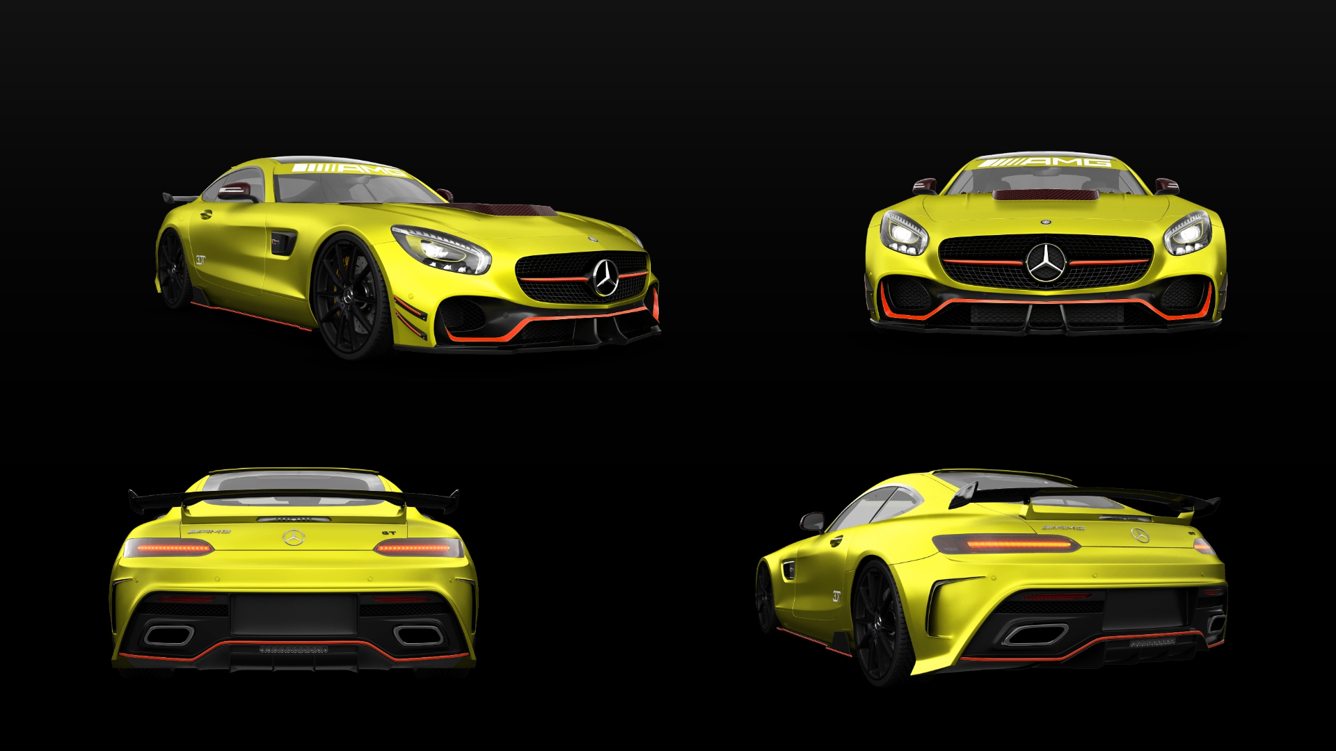 Mercedes AMG GT 2 door fastback coupe 2016