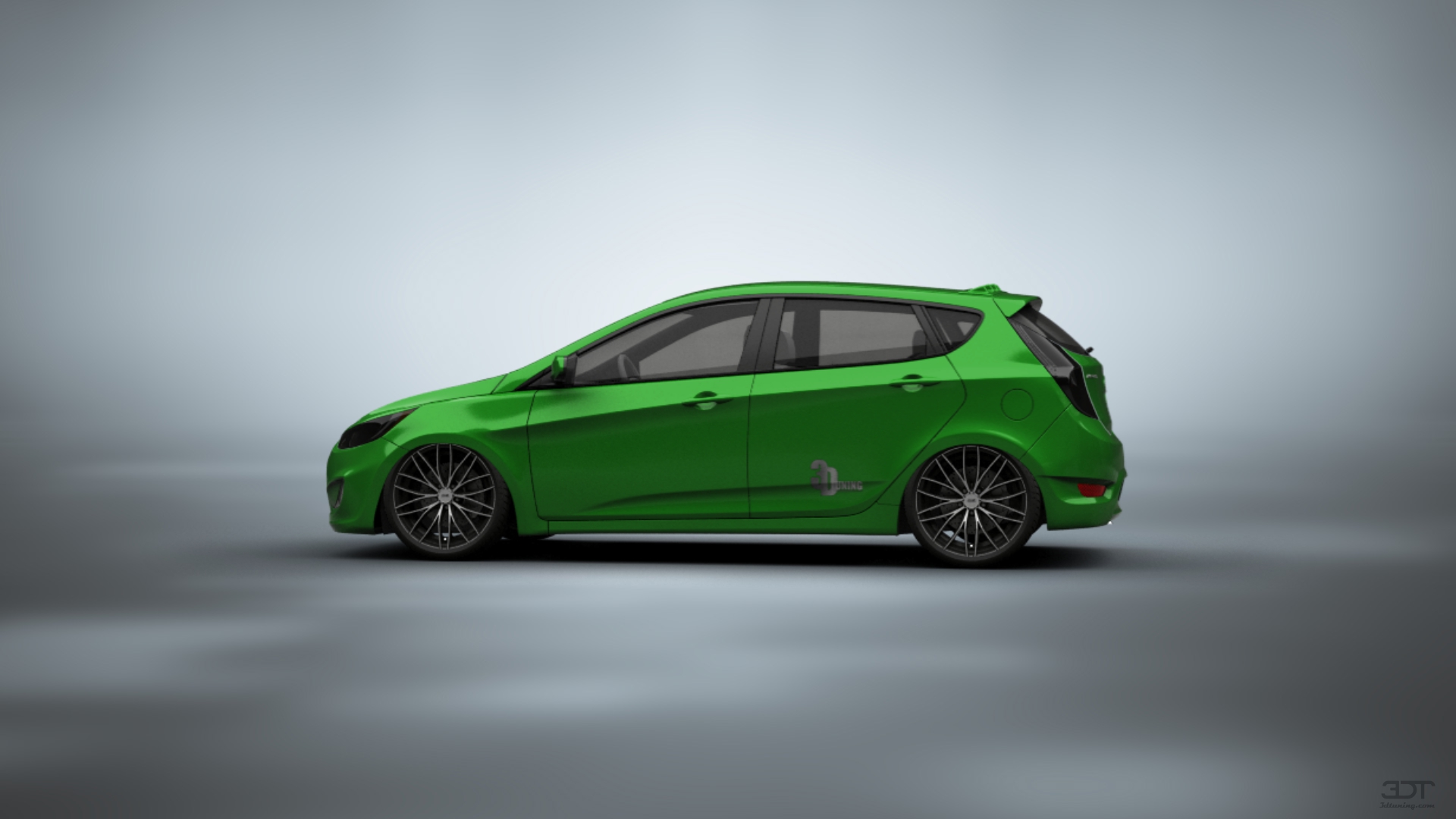 Hyundai Accent 5 Door Hatchback 2012 tuning
