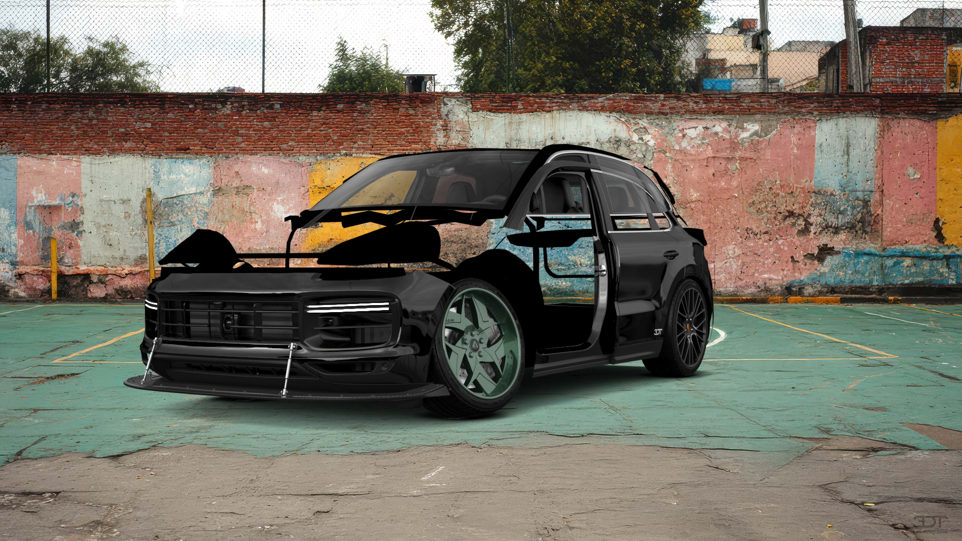 Porsche Cayenne 5 Door SUV 2018 tuning