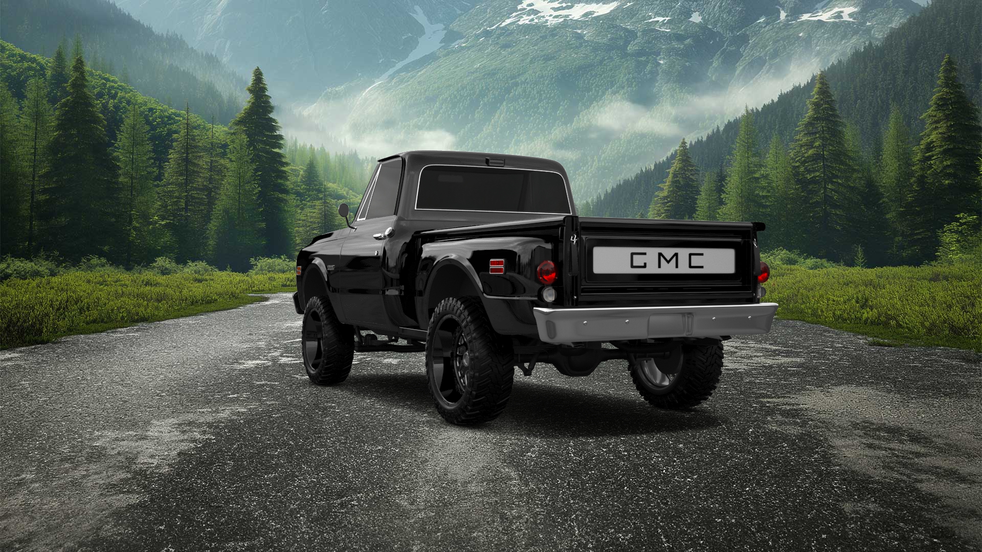 GMC K1500 2 Door pickup truck 1971