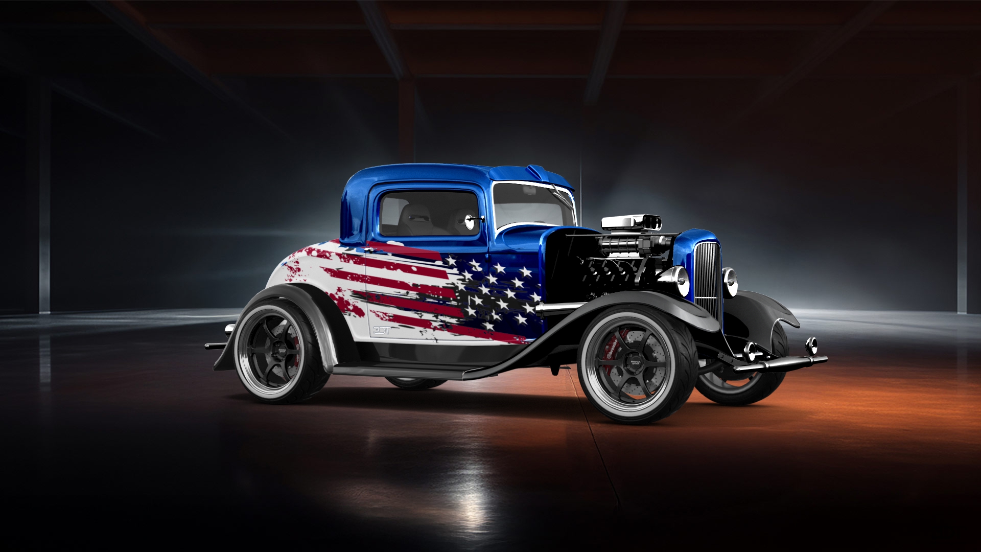 Ford Model B Deluxe 2 Door Coupe 1932