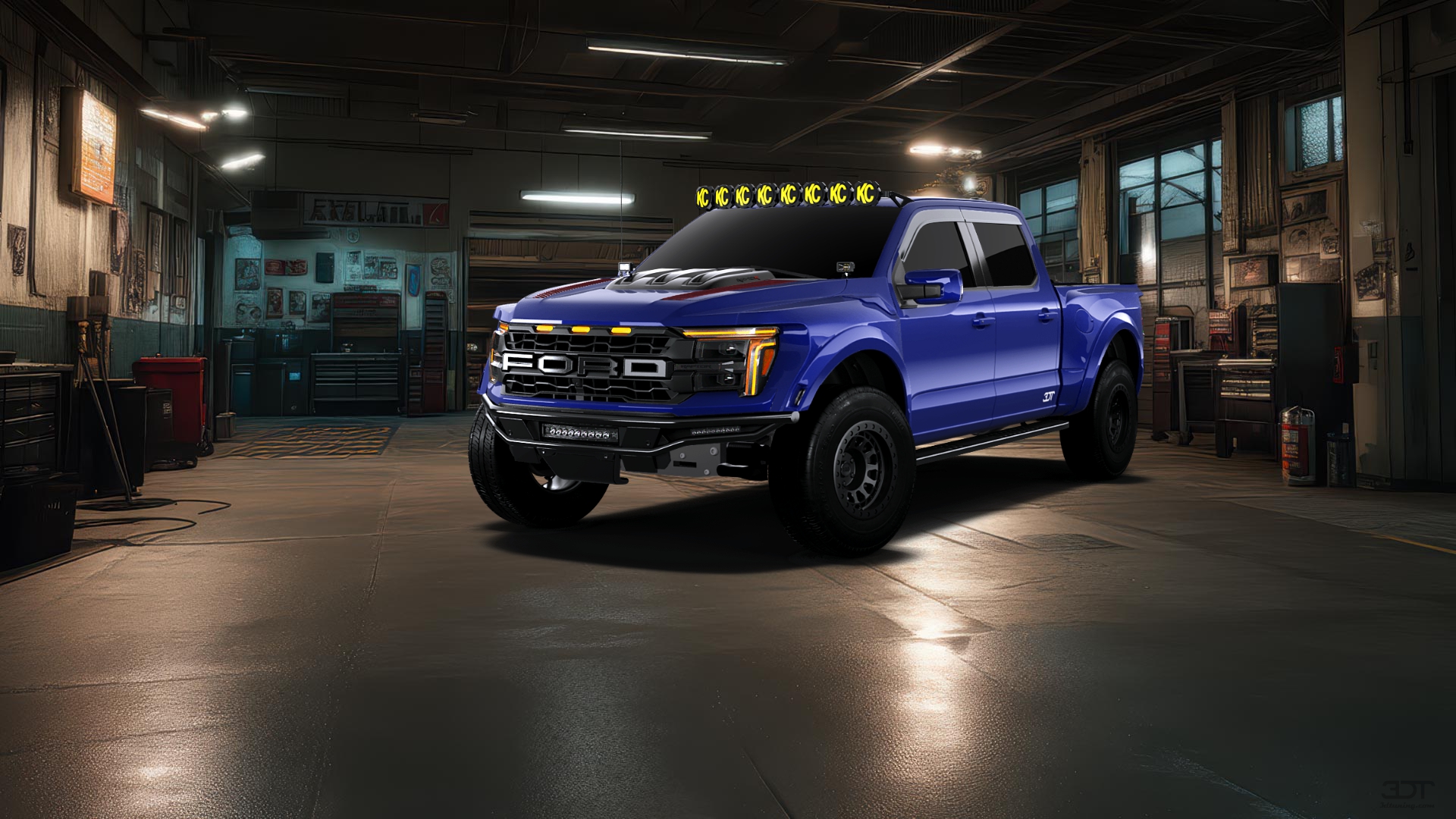 Ford F-150 Raptor 4 Door pickup truck 2024 tuning