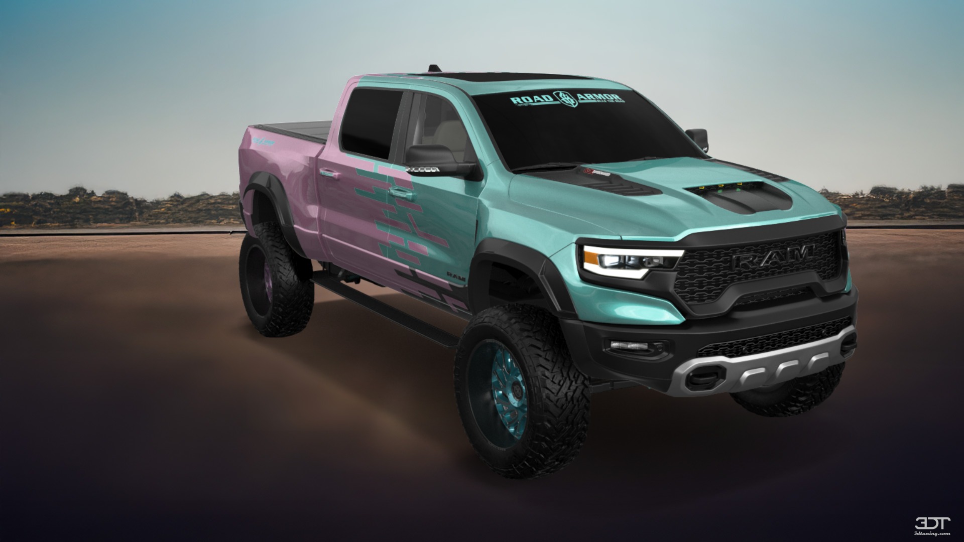 Dodge Ram 1500 TRX 4 Door pickup truck 2021 tuning