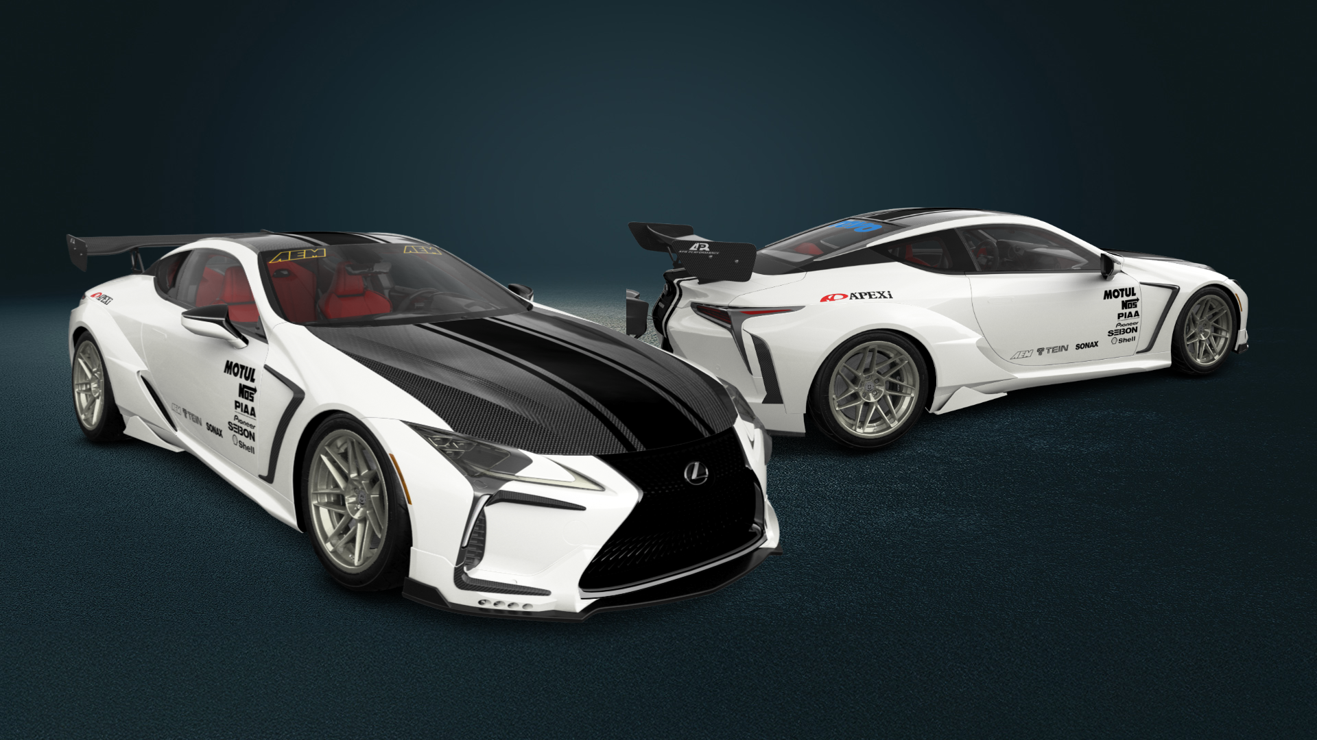Lexus LC500 2 door fastback coupe 2017 tuning