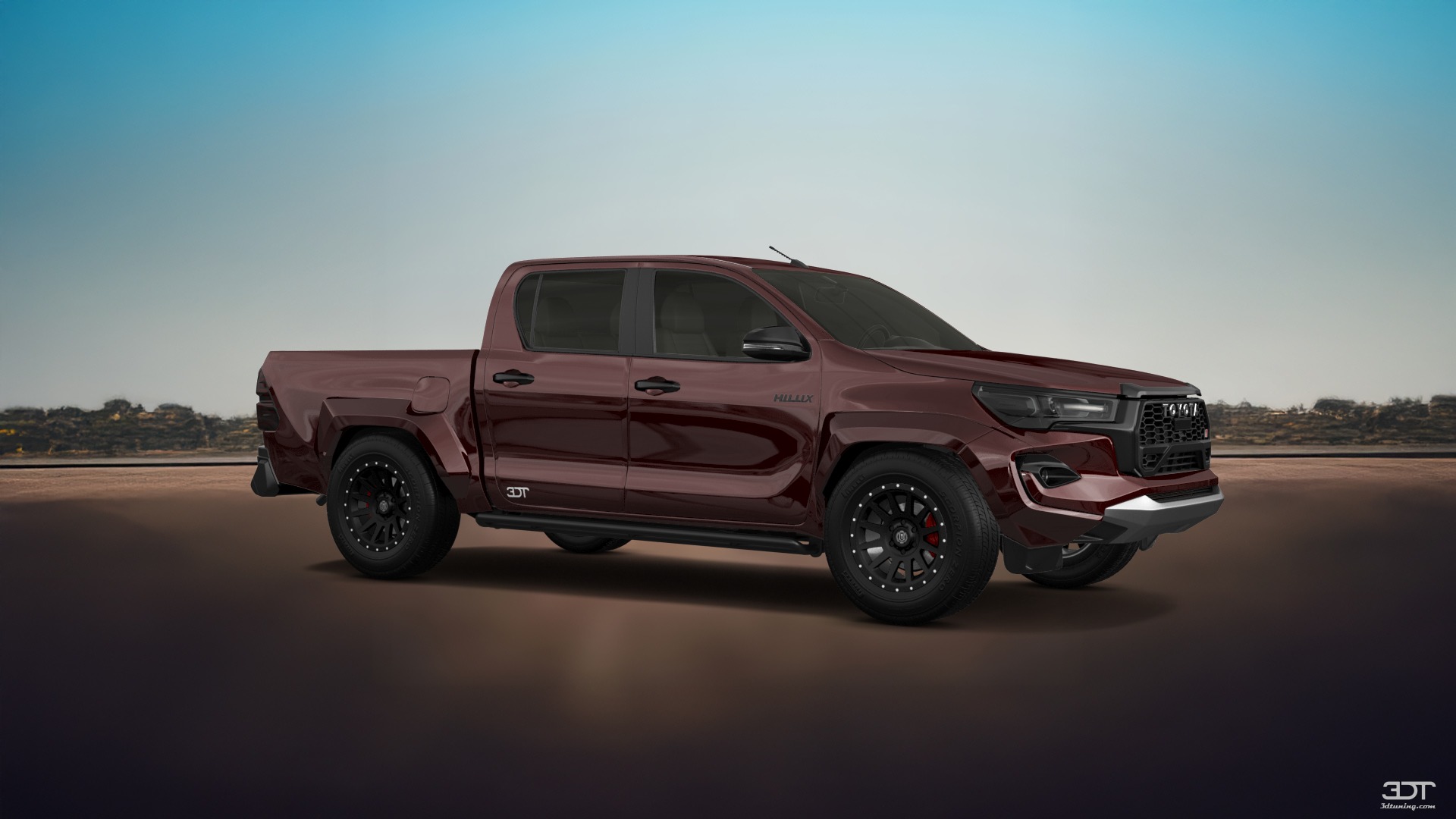 Toyota Hilux Double Cab 4 Door pickup truck 2015