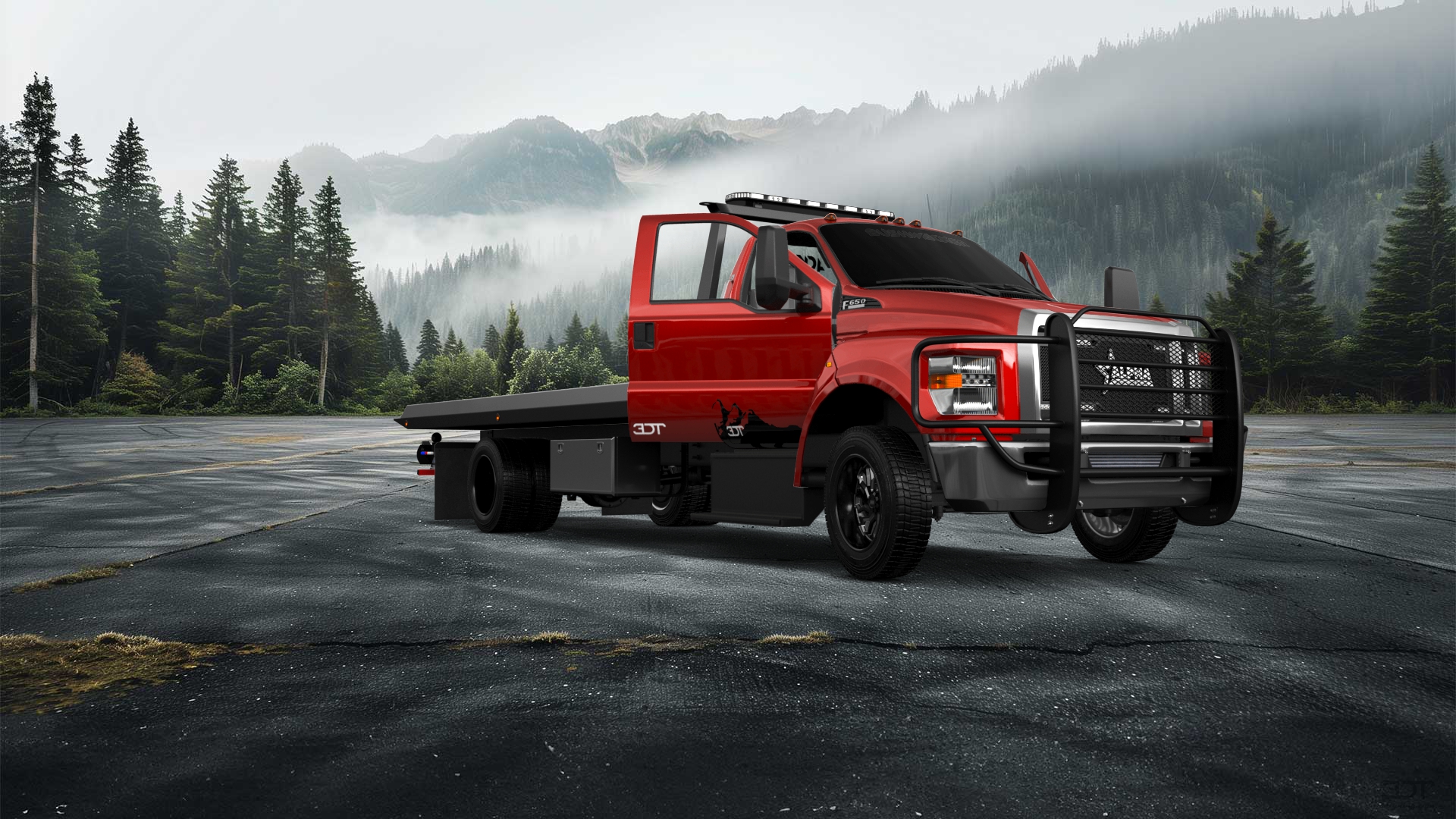 Ford F-650 Tow Truck Pickup 2016 tuning