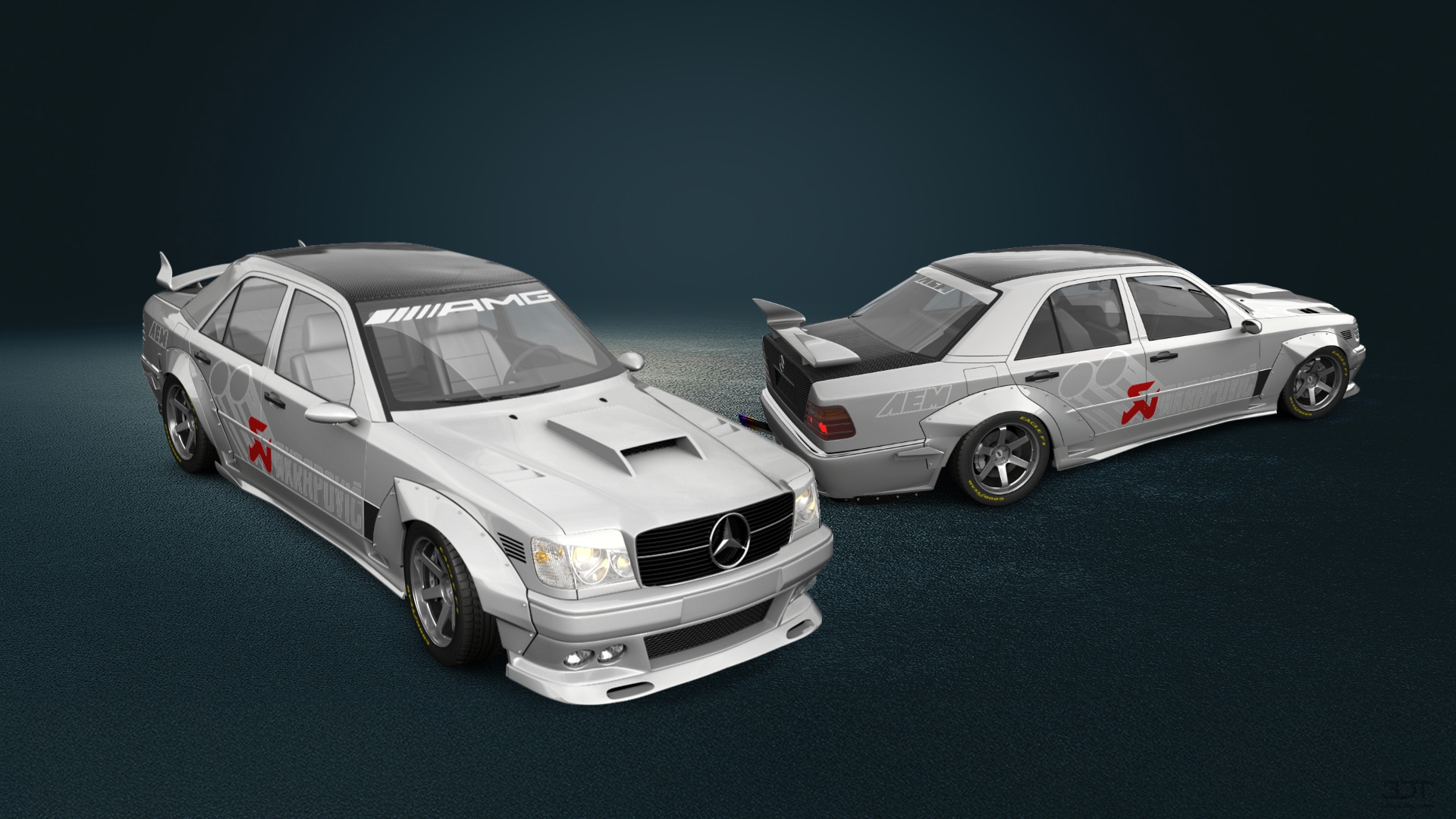 Mercedes E-Class Sedan 1984 tuning
