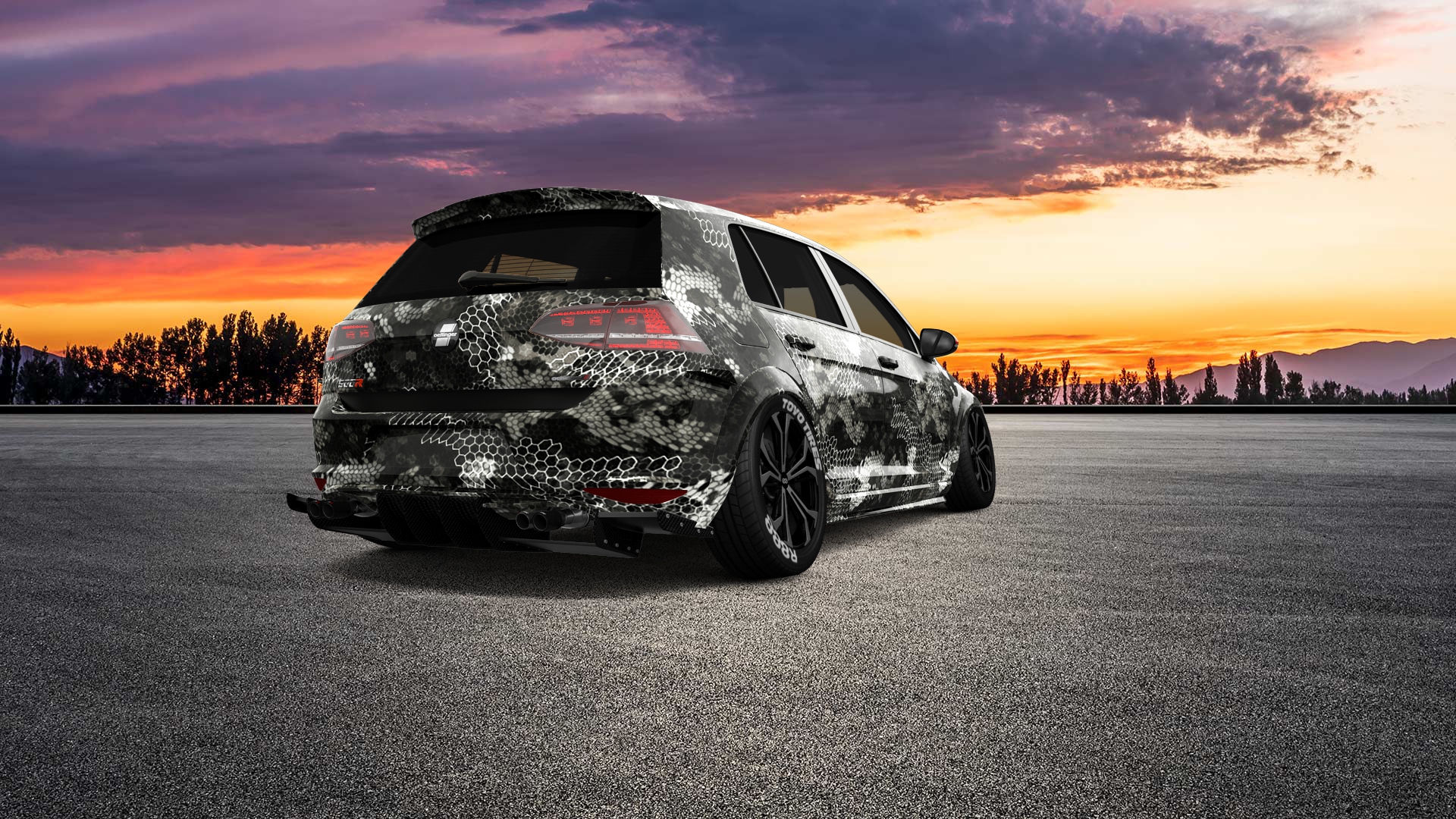 Volkswagen Golf 7 5 Door Hatchback 2013 tuning