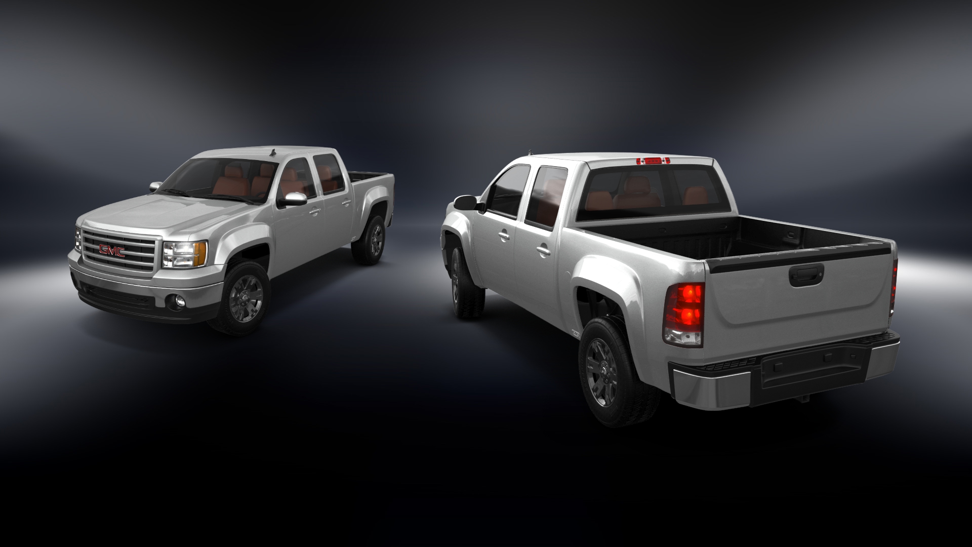 GMC Sierra 1500 Crew Cab 5.8 ft box 4 Door pickup truck 2007